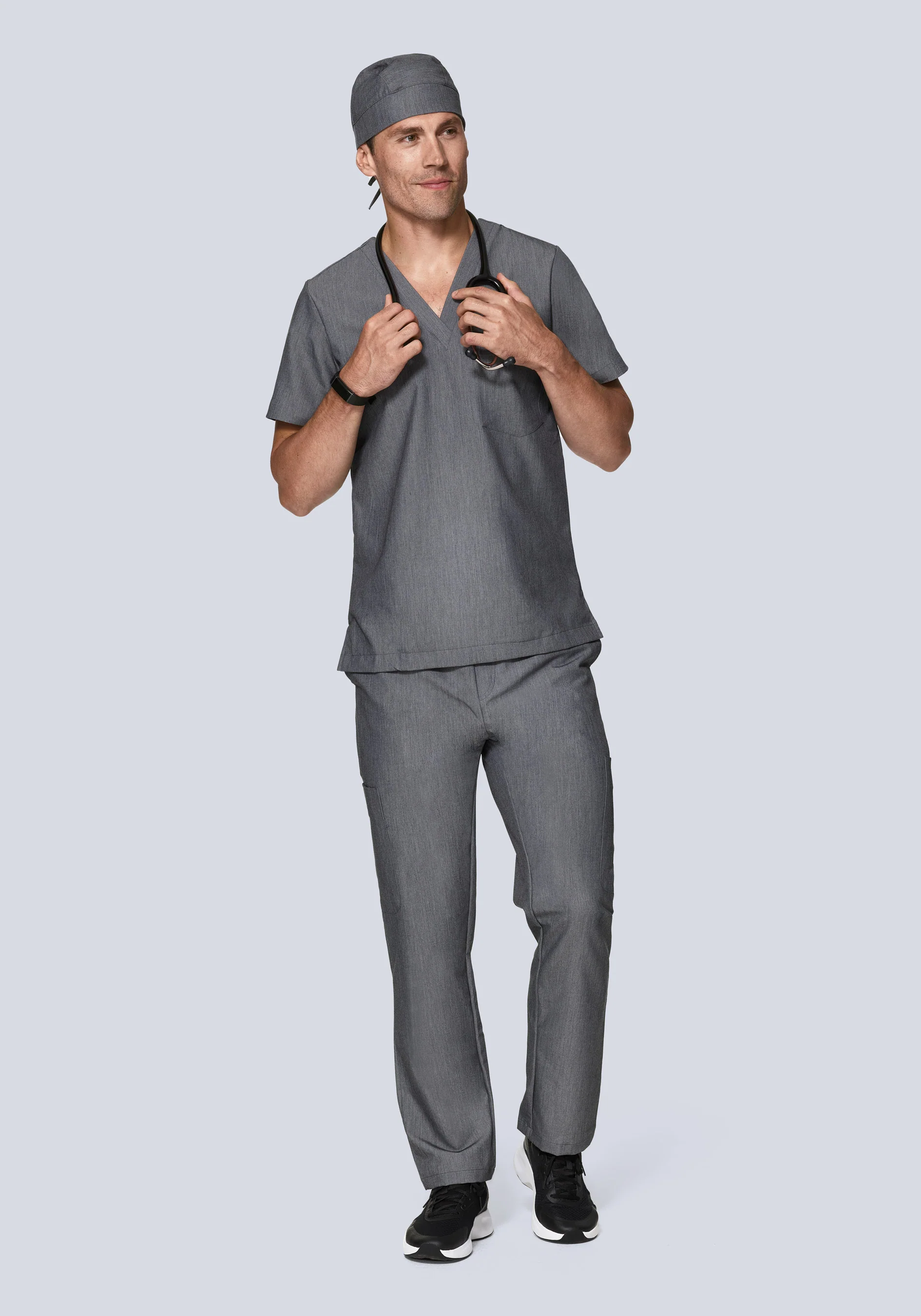 Contemporary Scrub Cap Gray - Image 5
