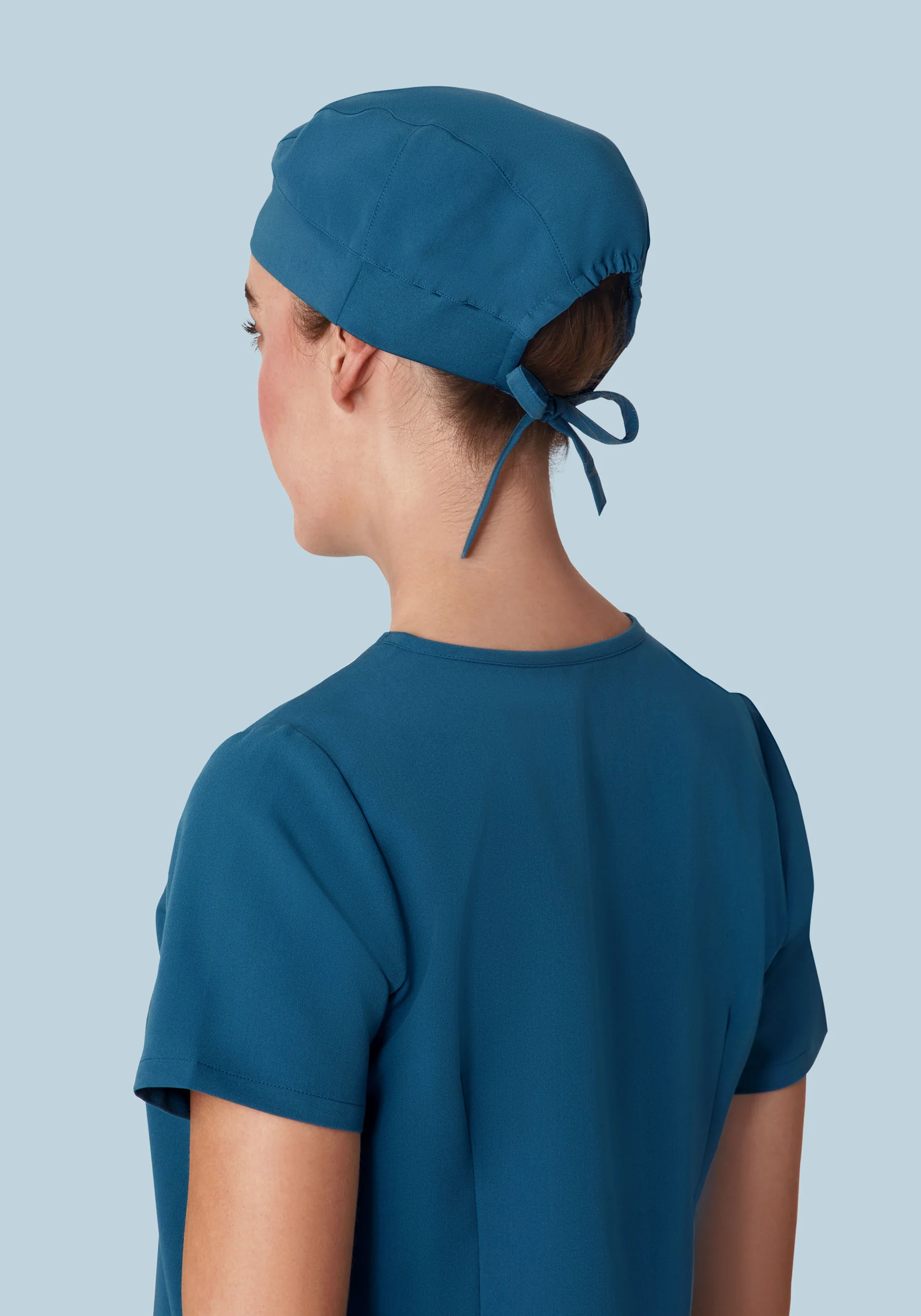 Contemporary Scrub Cap Harbor Blue - Image 2