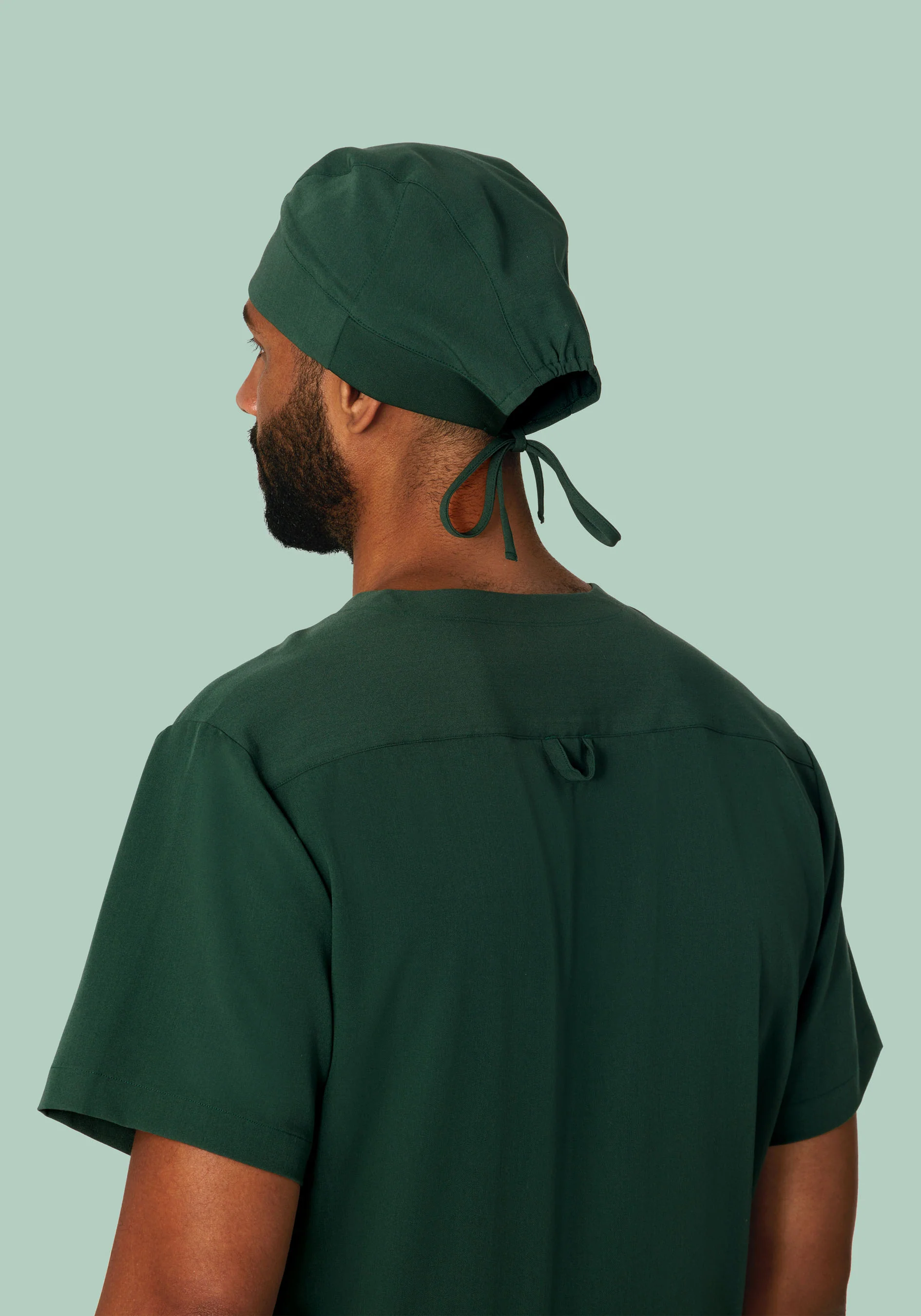 Contemporary Scrub Cap Midnight Green - Image 4
