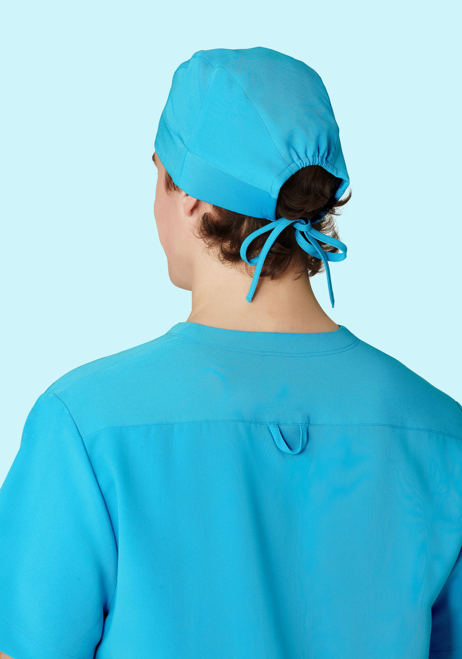 Contemporary Scrub Cap Pacific Blue - Image 4