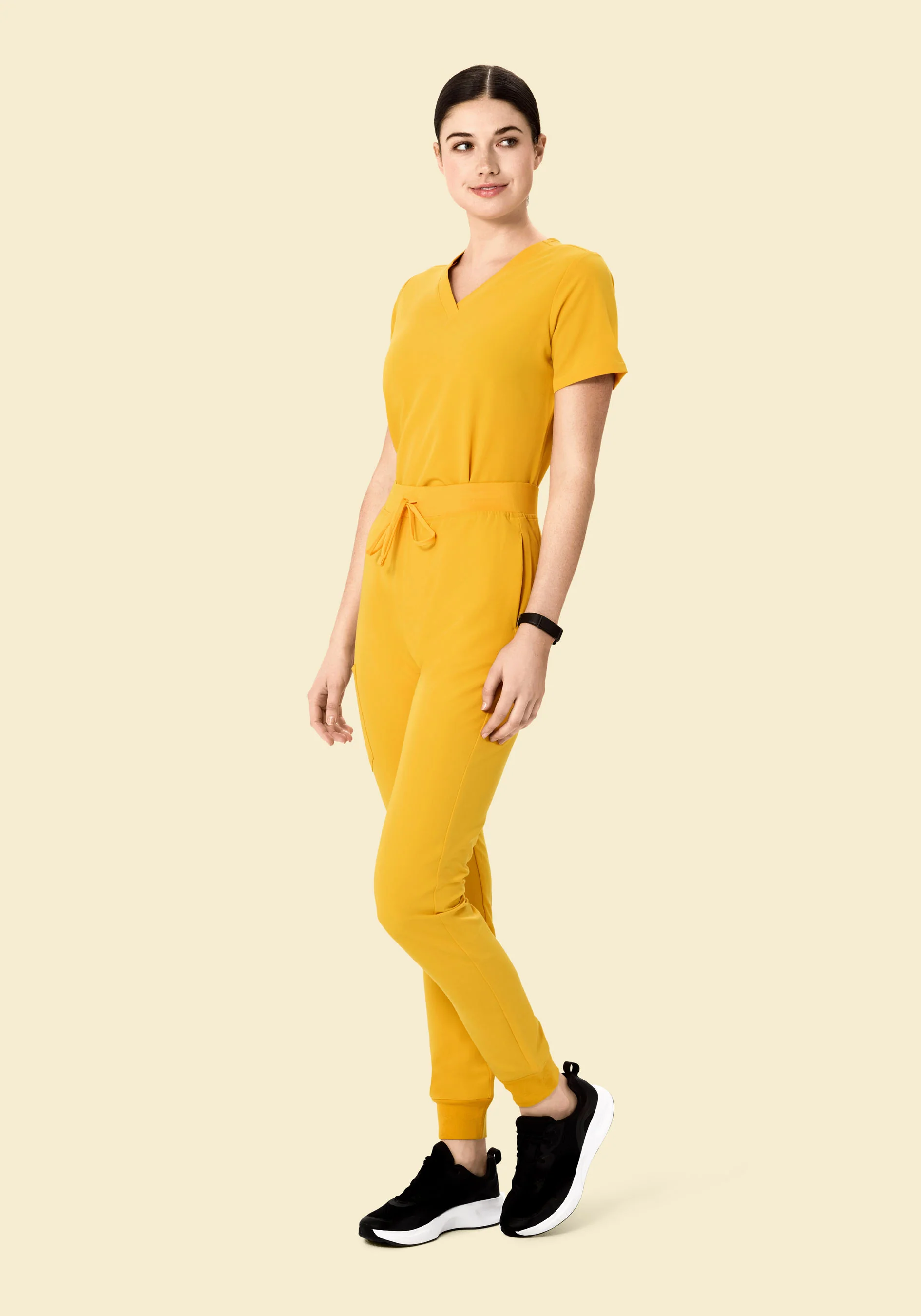 High Waisted Joggers Dijon - Image 6