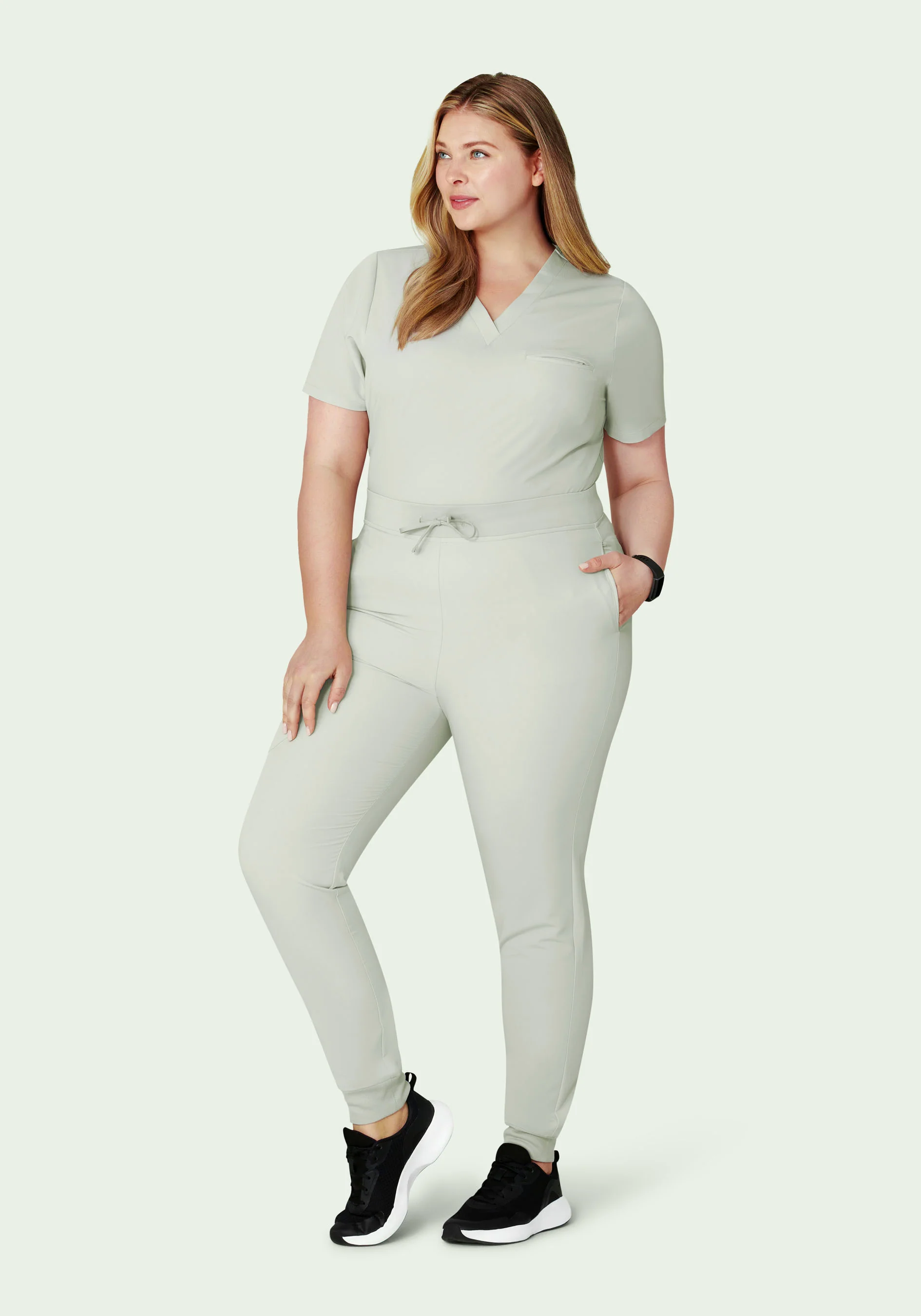 High Waisted Joggers Northern Droplet - Image 7