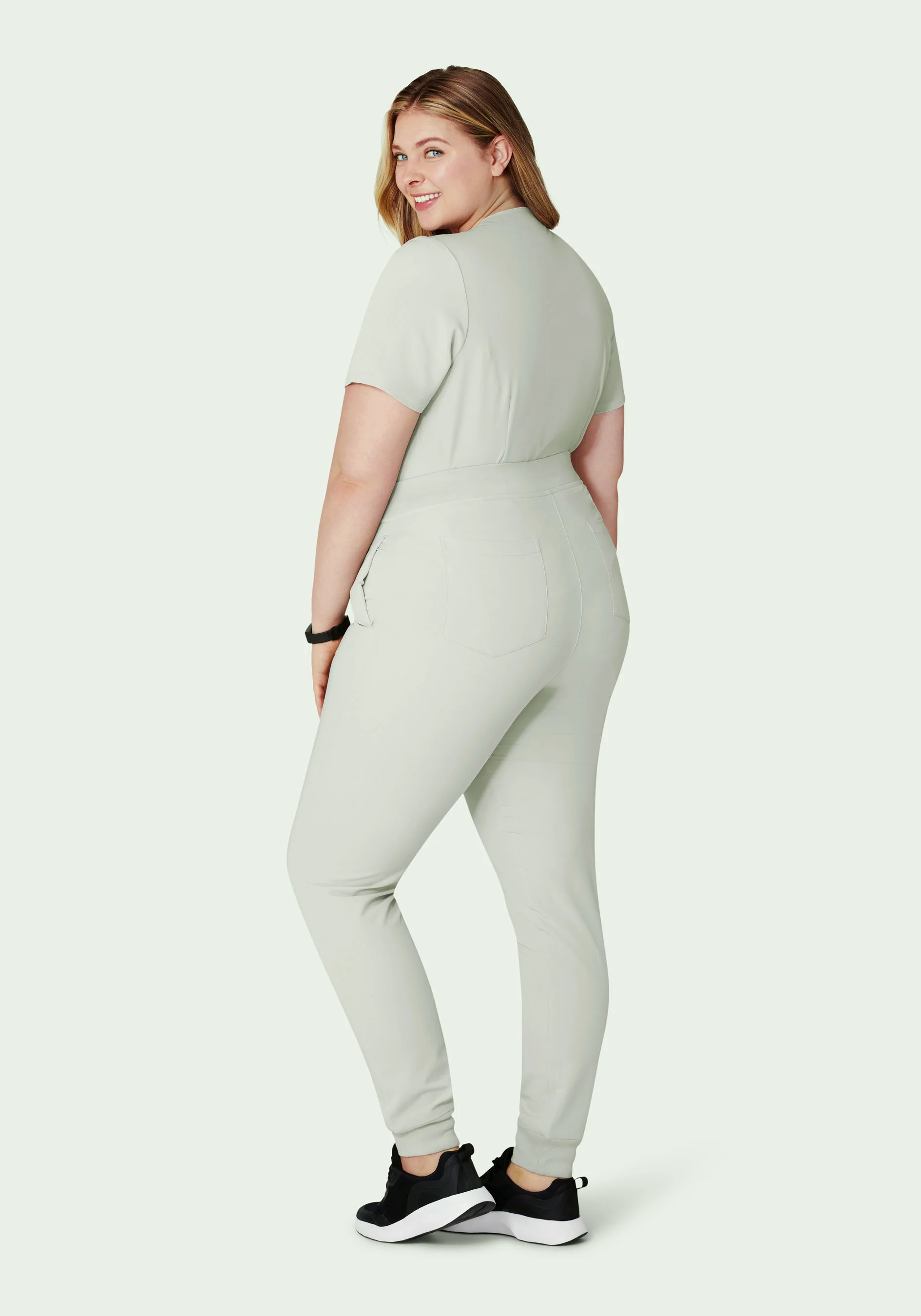 High Waisted Joggers Northern Droplet - Image 8