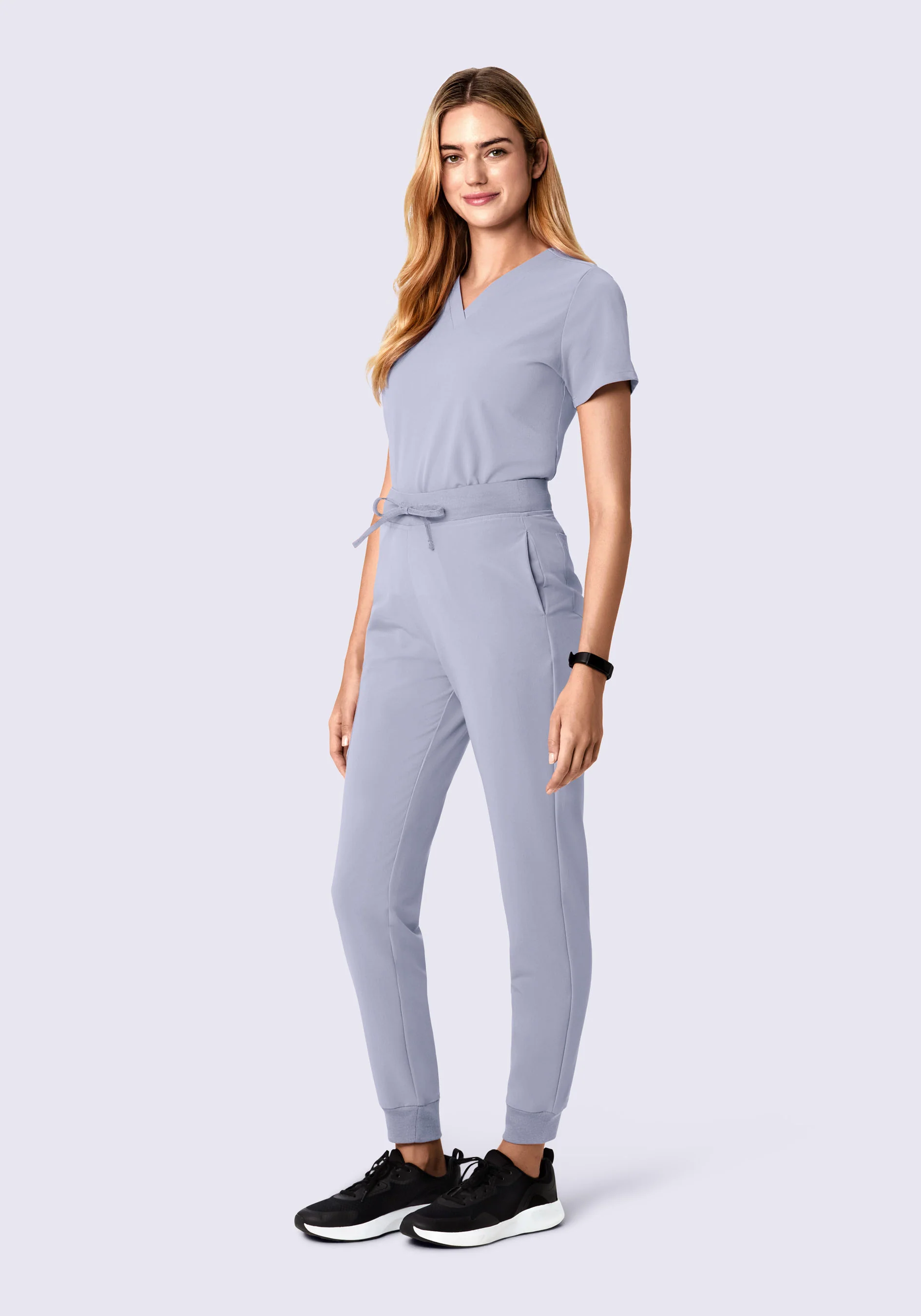 High Waisted Joggers Wisteria - Image 2