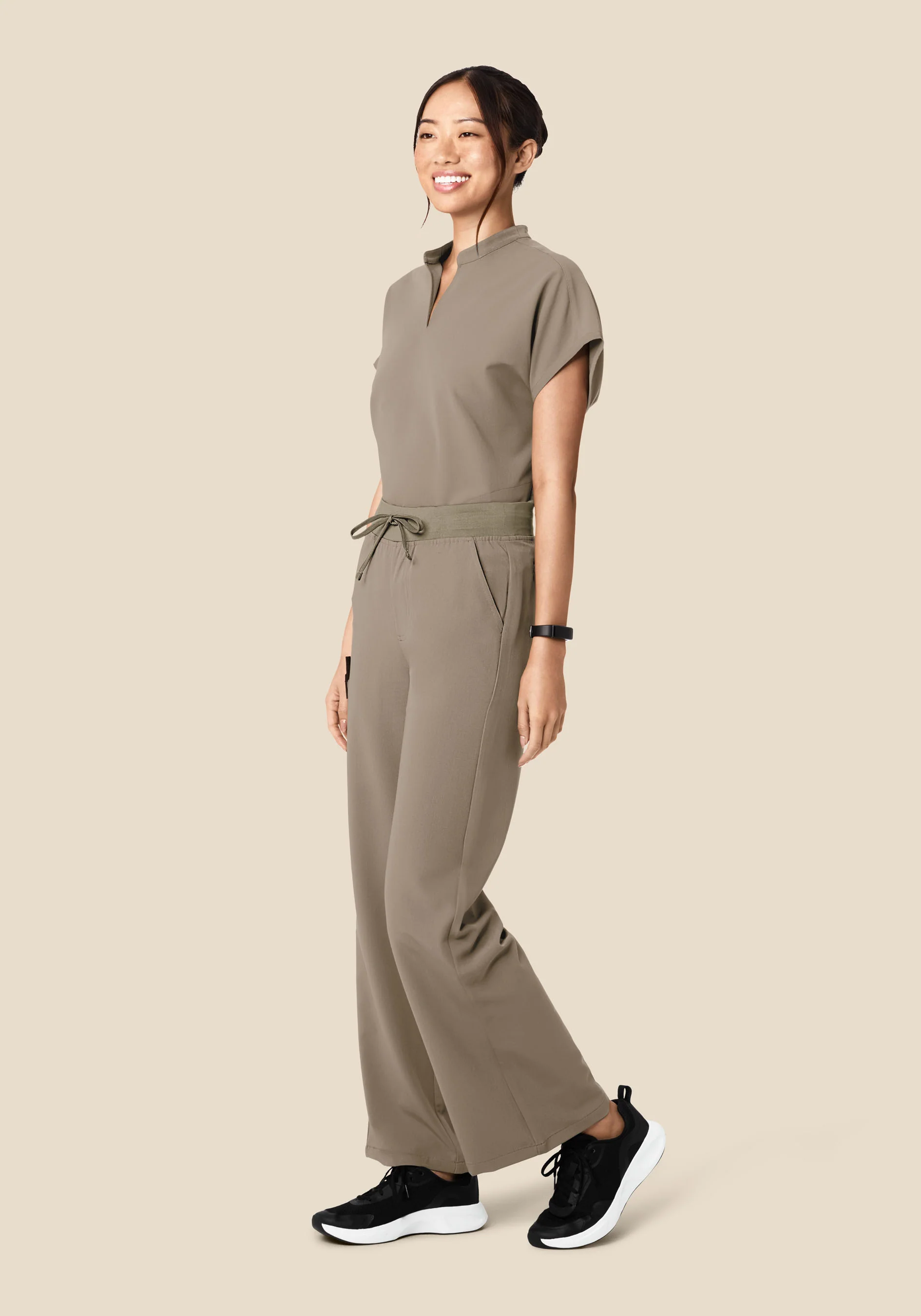 High Waisted Wide Leg Macchiato - Image 2