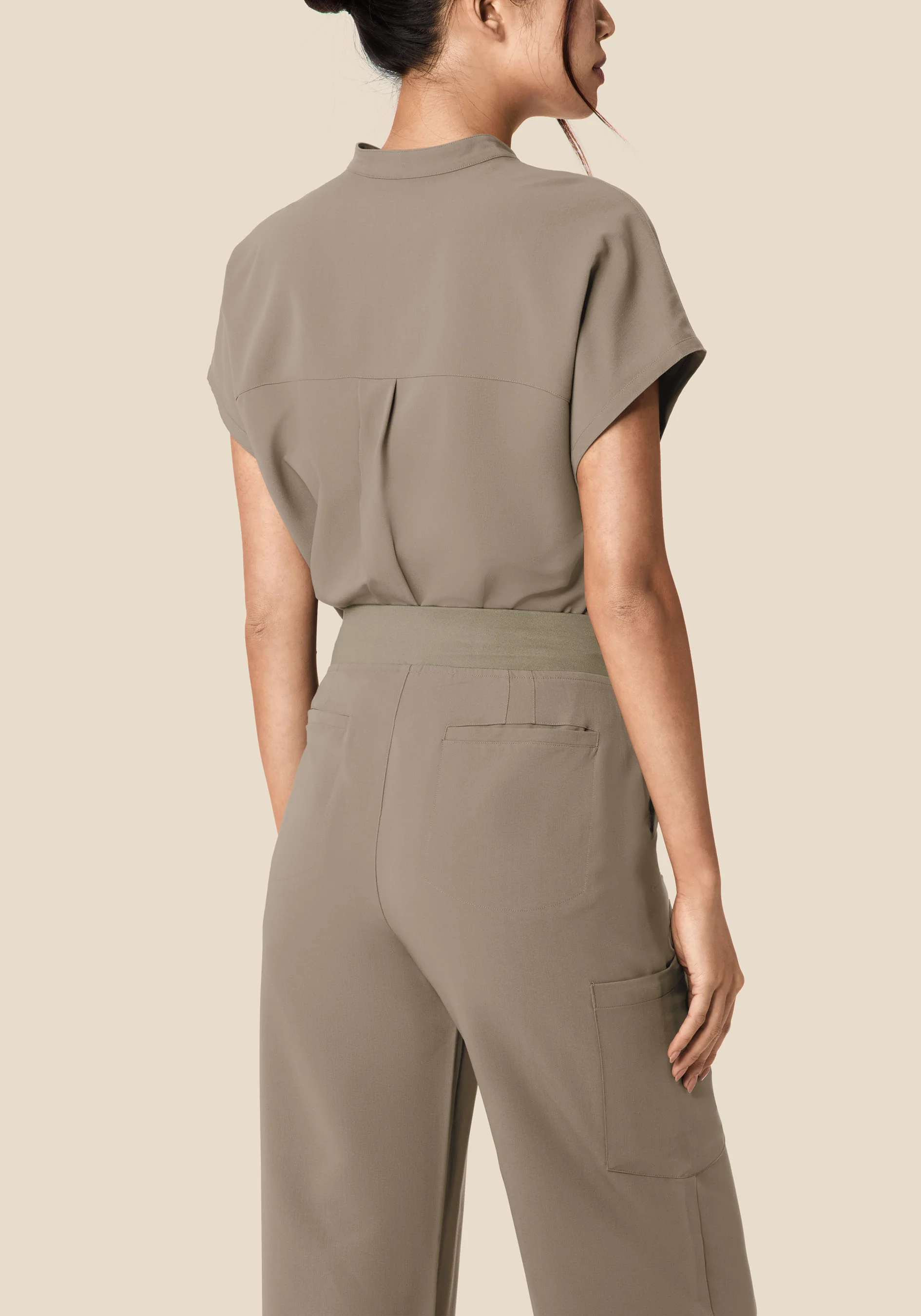 High Waisted Wide Leg Macchiato - Image 4