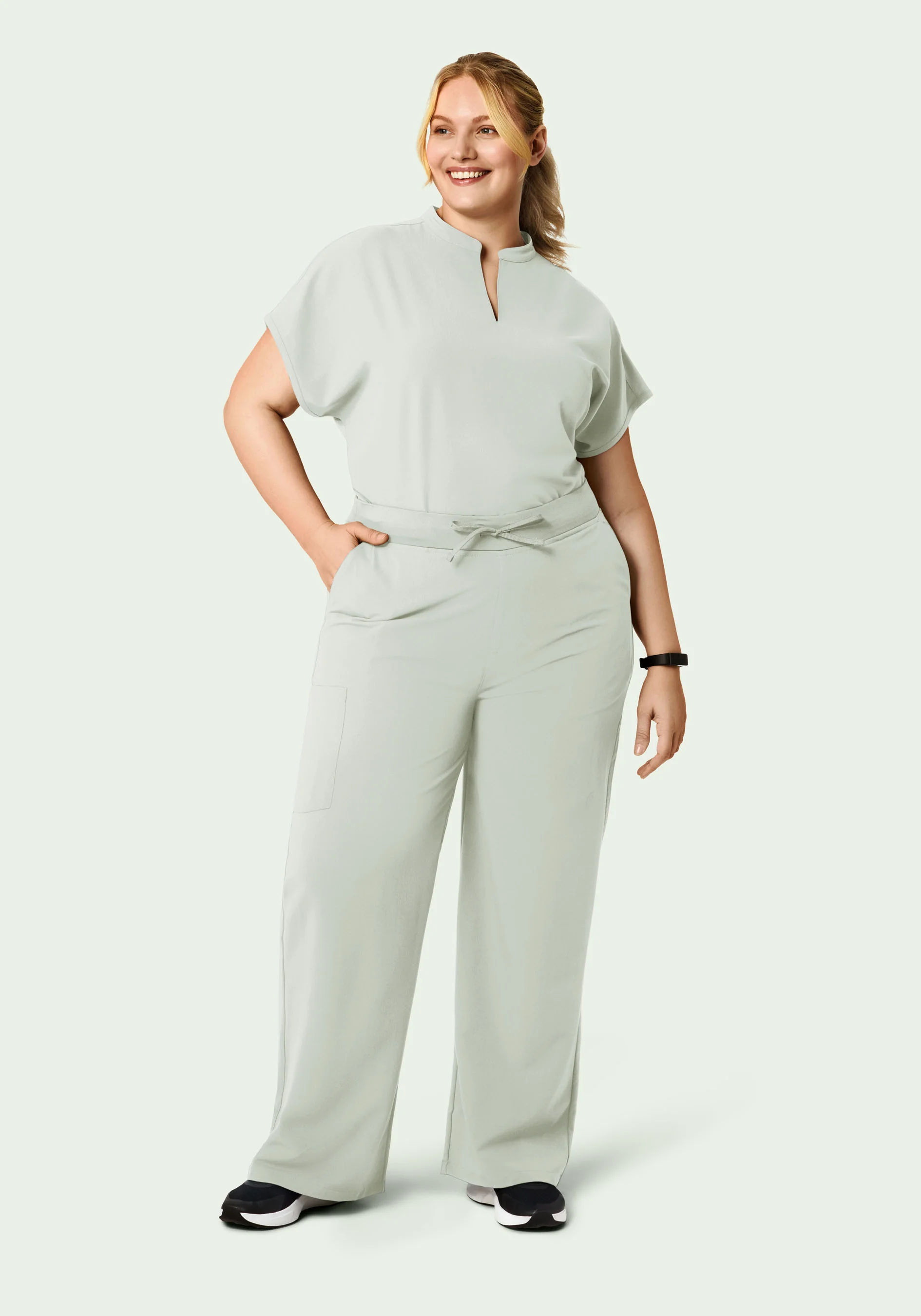 High Waisted Wide Leg Northern Droplet - Image 5