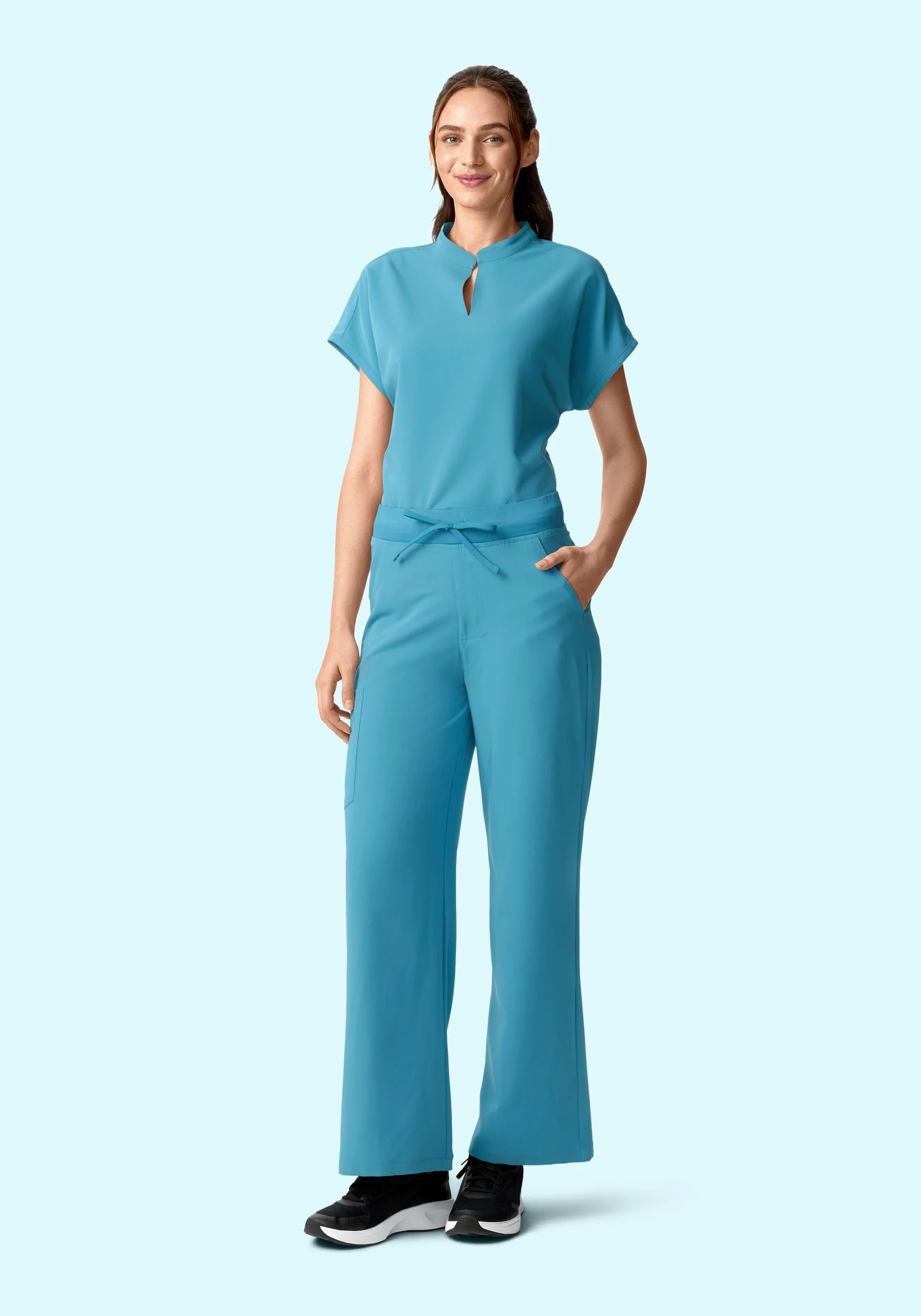 High Waisted Wide Leg Wave - Image 2