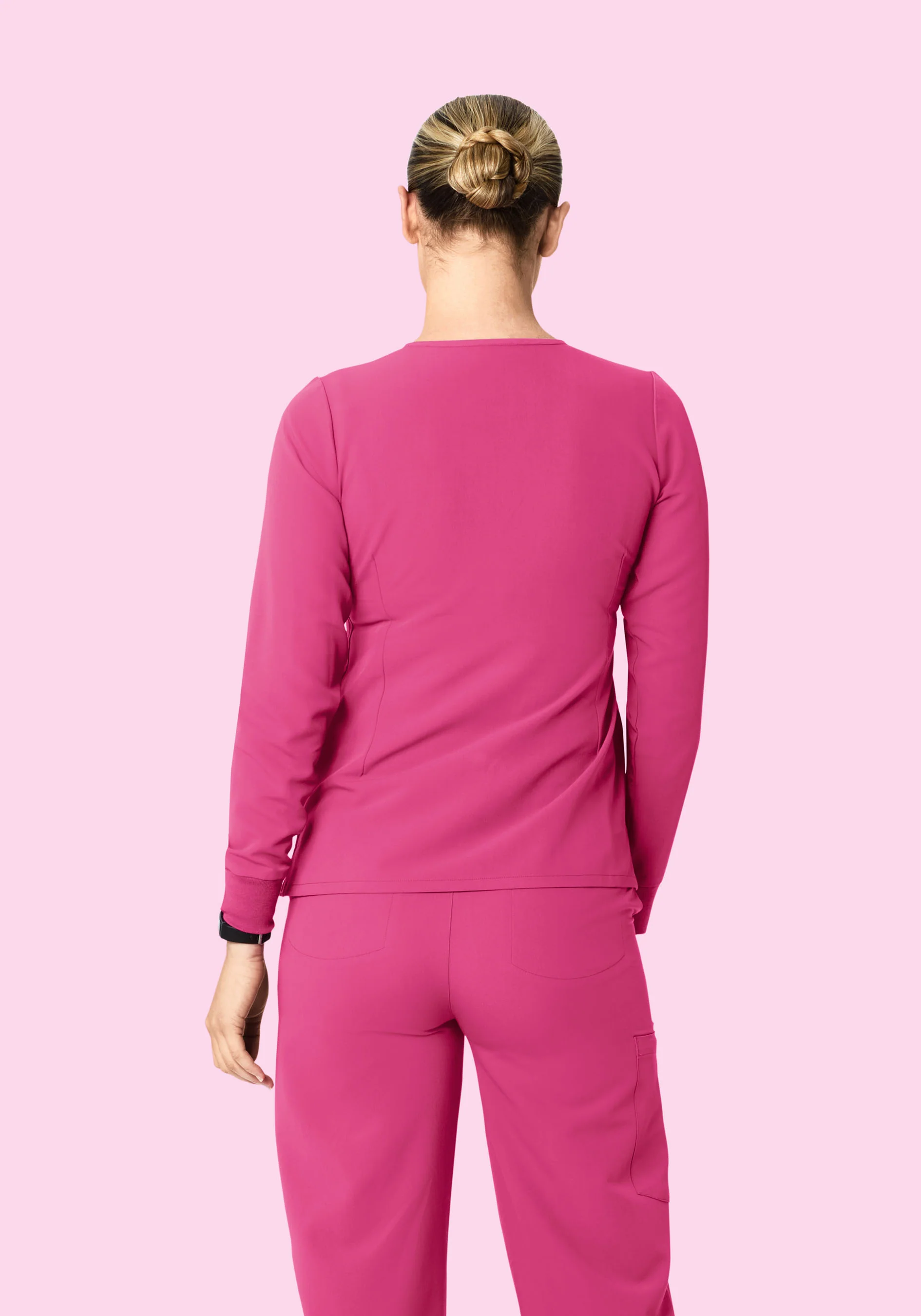 Long Sleeve 6 Pocket Top Bloom - Image 3