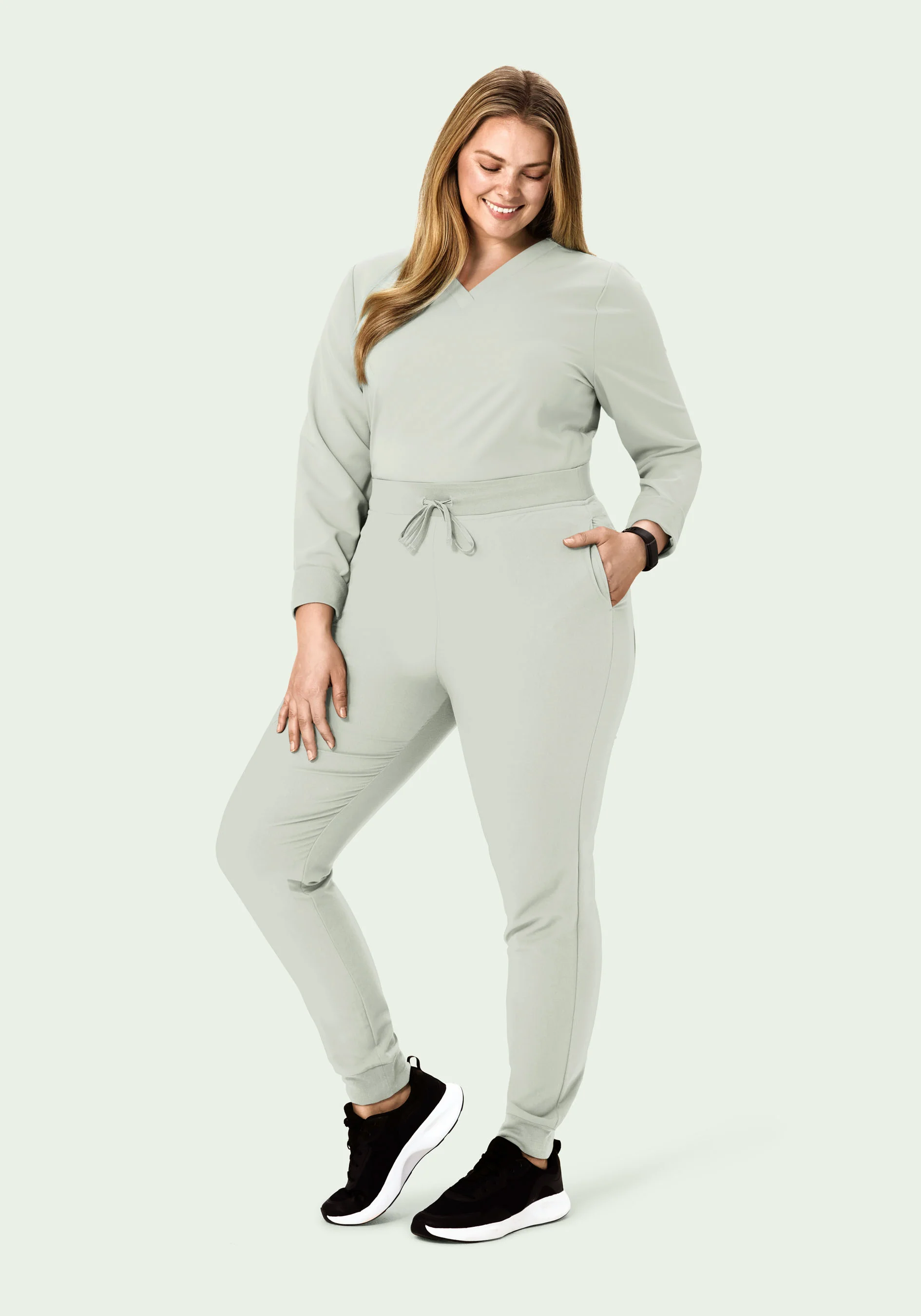 Long Sleeve 6 Pocket Top Northern Droplet - Image 7