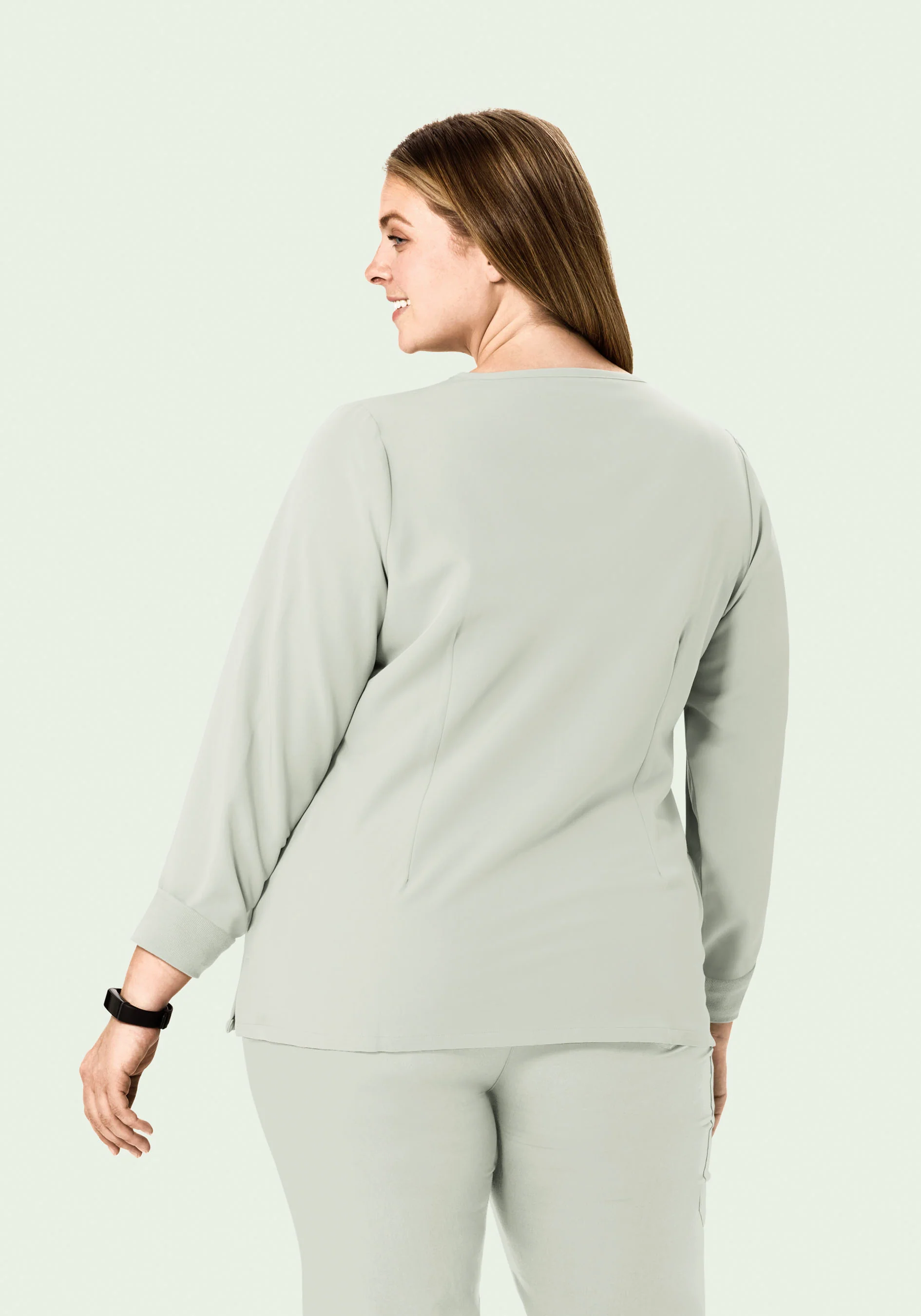 Long Sleeve 6 Pocket Top Northern Droplet - Image 8