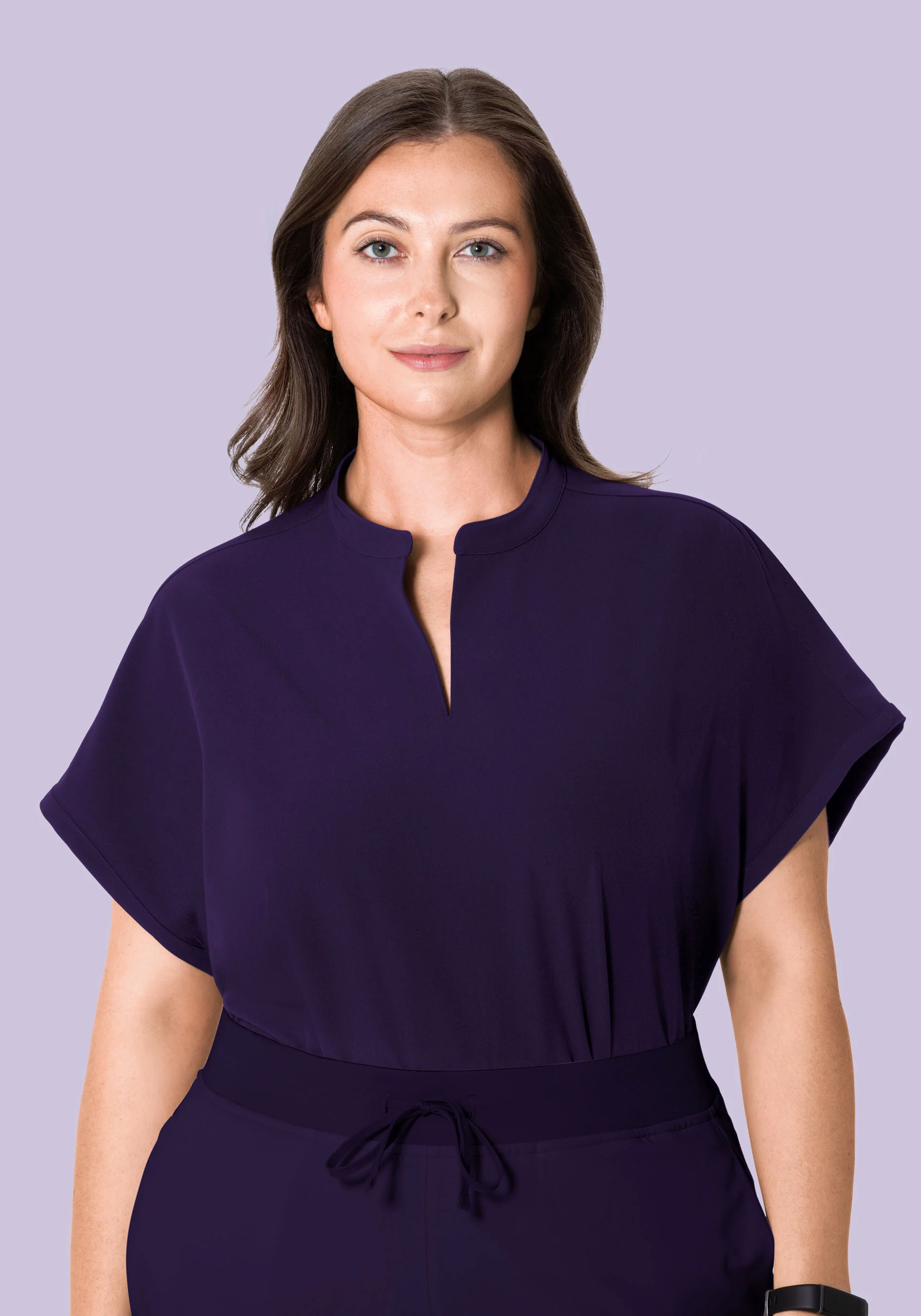 Mandarin Dolman Top Eggplant - Image 7