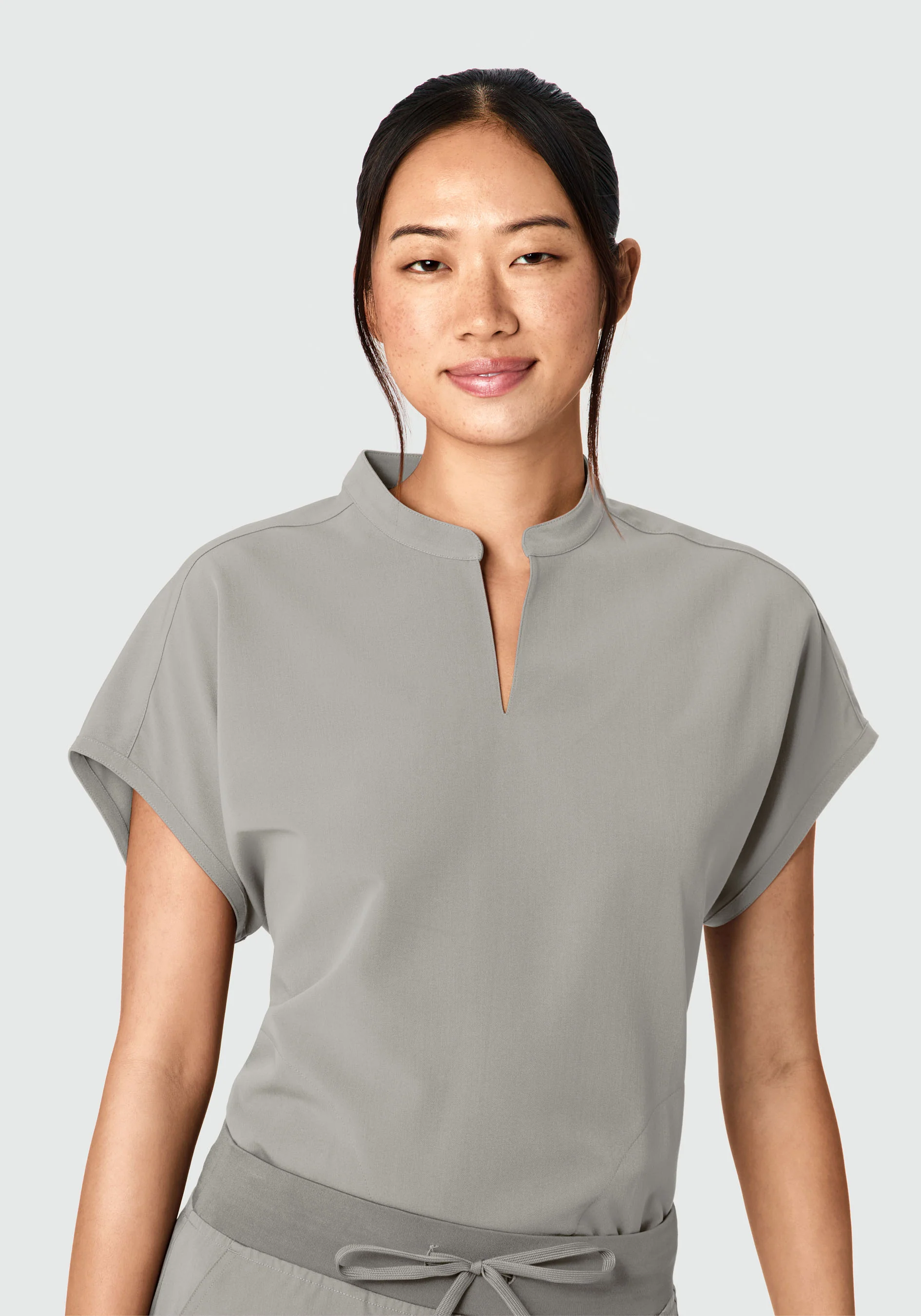 Mandarin Dolman Top Flint - Image 2