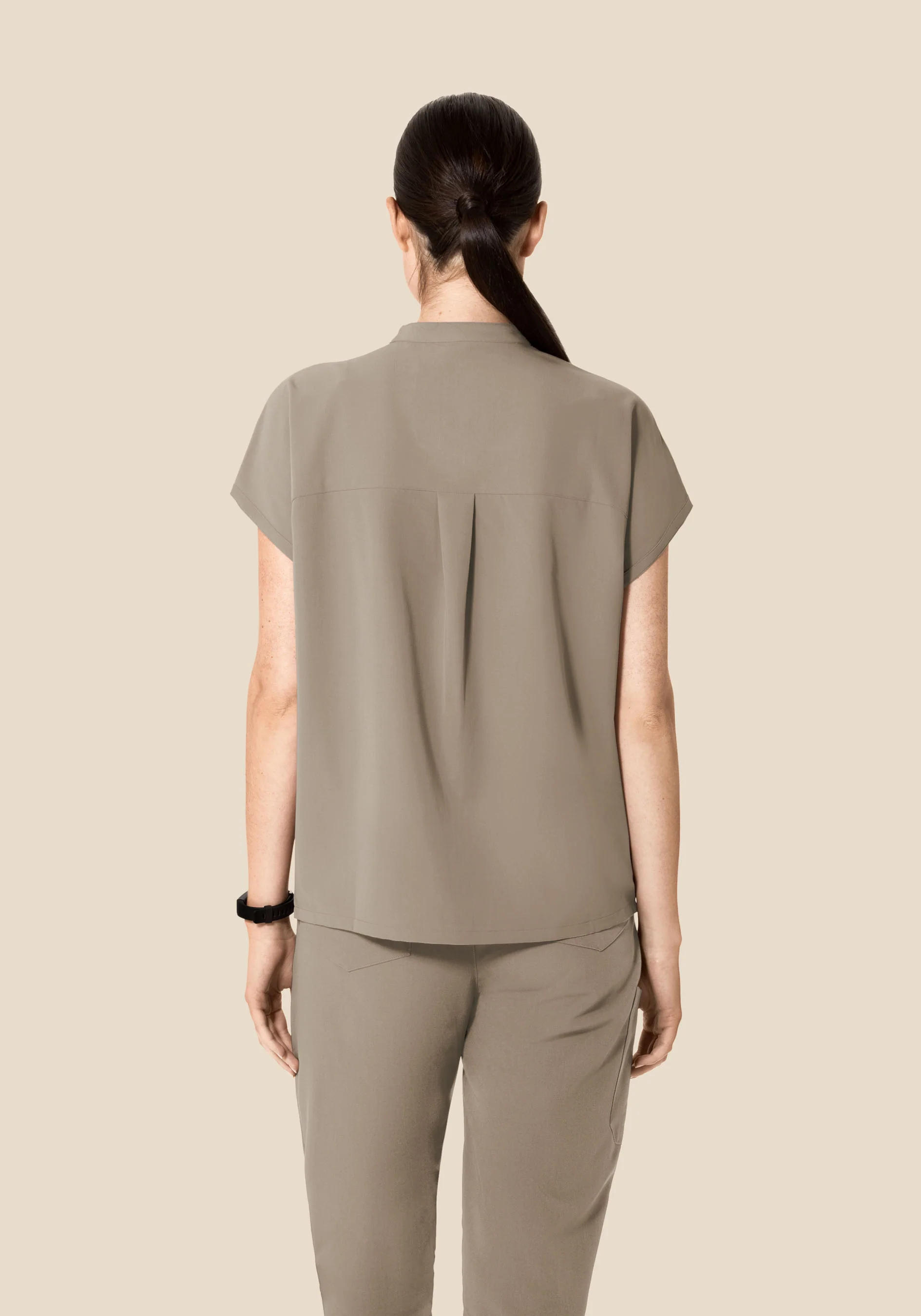 Mandarin Dolman Top Macchiato - Image 4