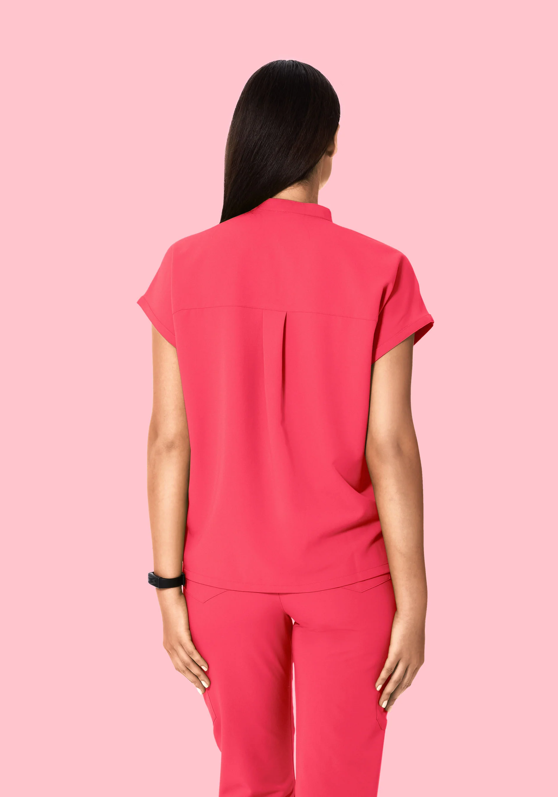 Mandarin Dolman Top Paradise Pink - Image 4