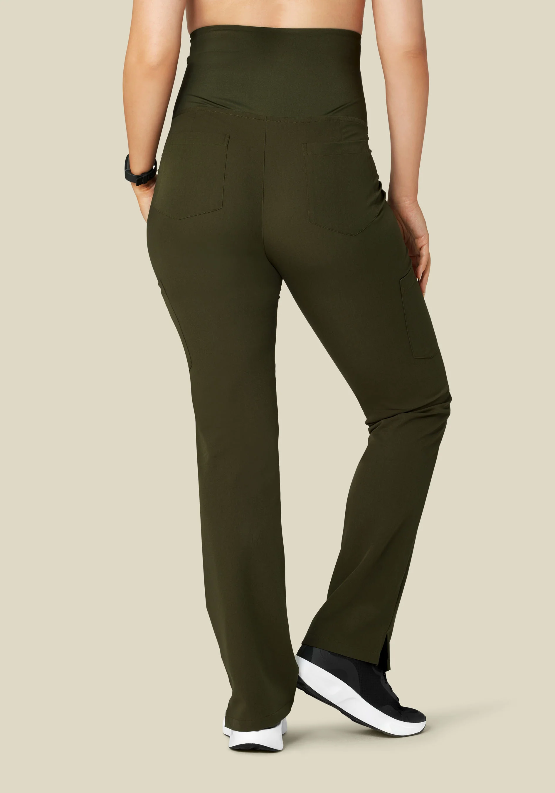Maternity Cargos Olive - Image 3
