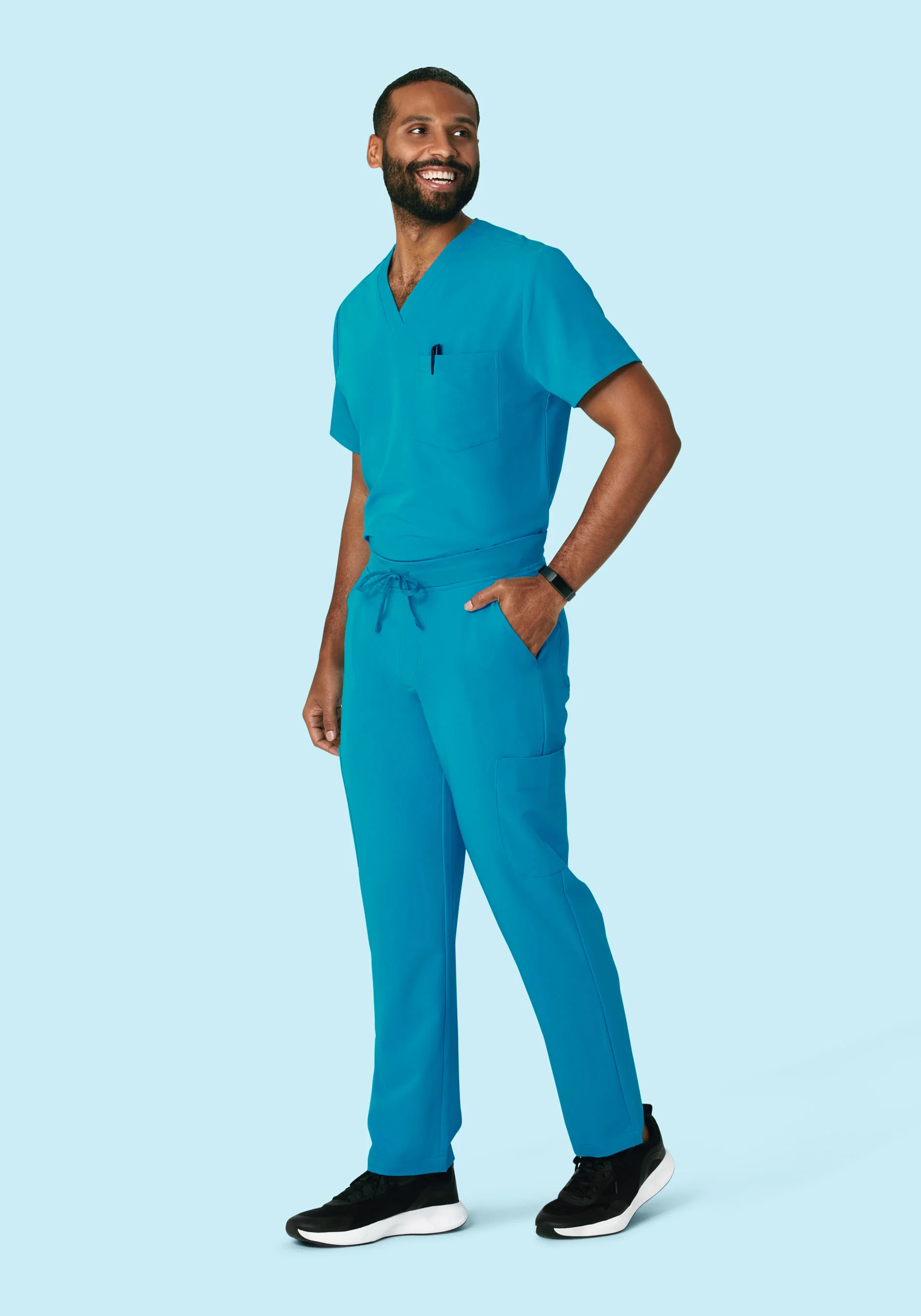 7 Pocket Cargos Azure - Image 2
