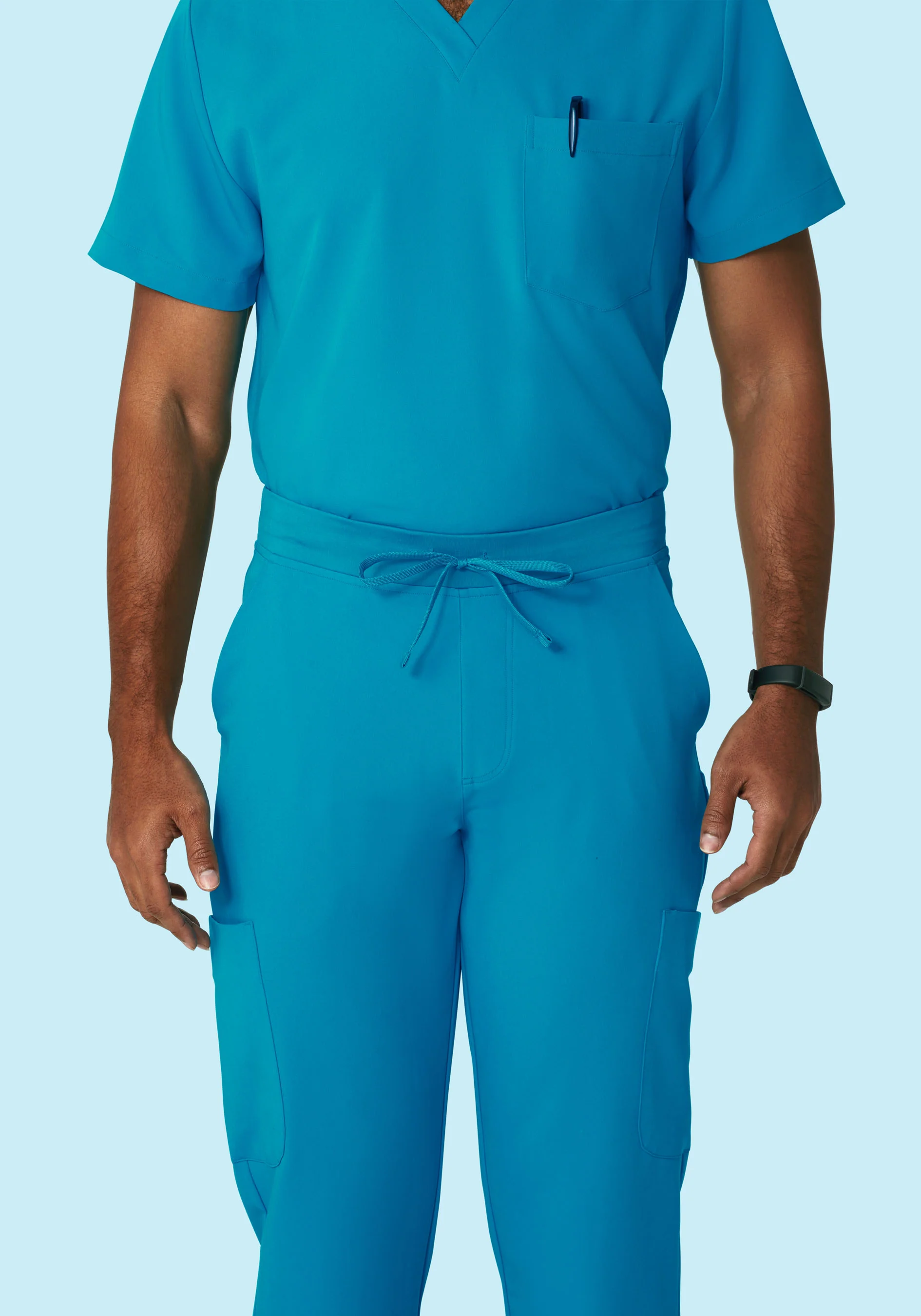 7 Pocket Cargos Azure - Image 4