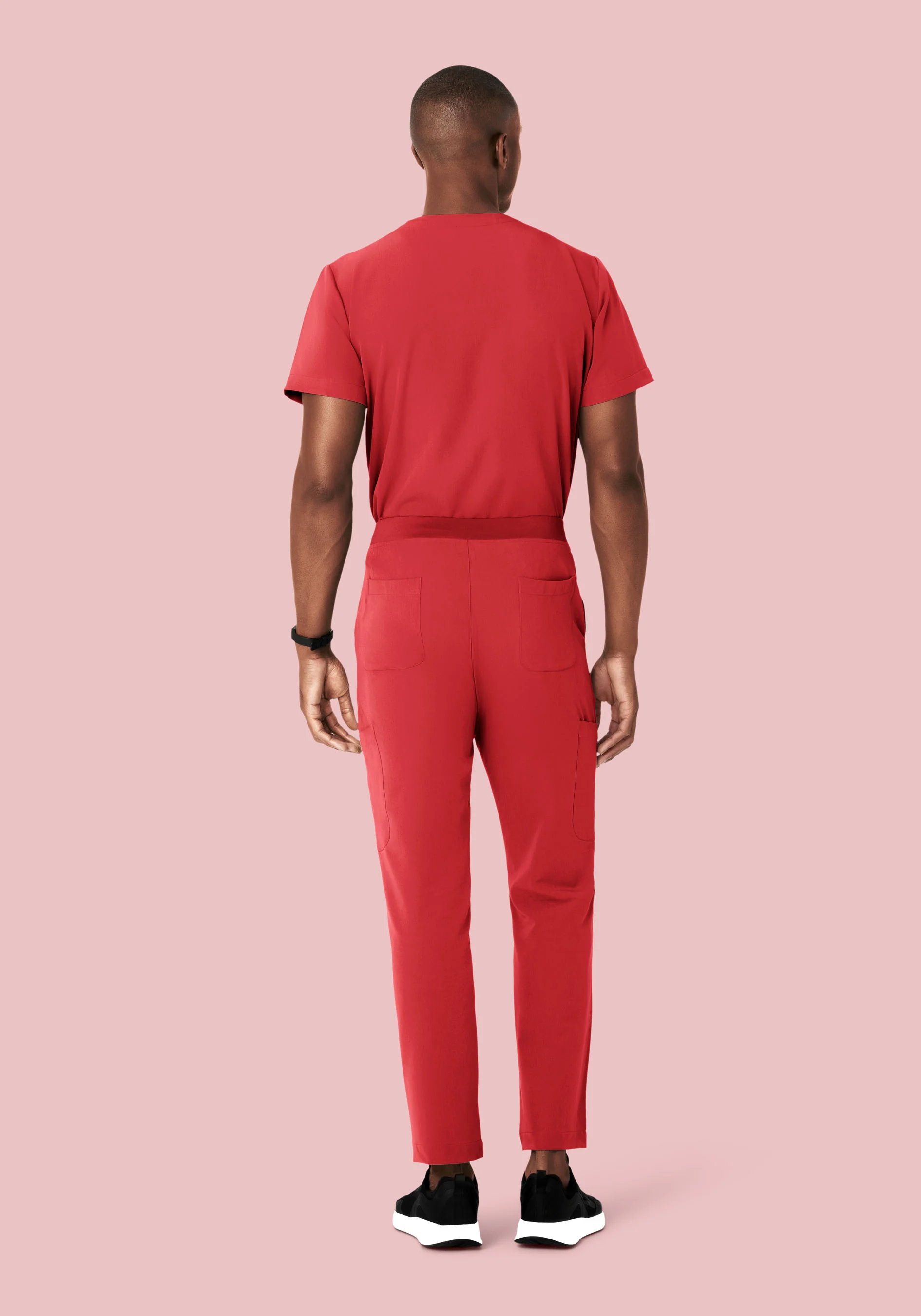 7 Pocket Cargos Cranberry - Image 5