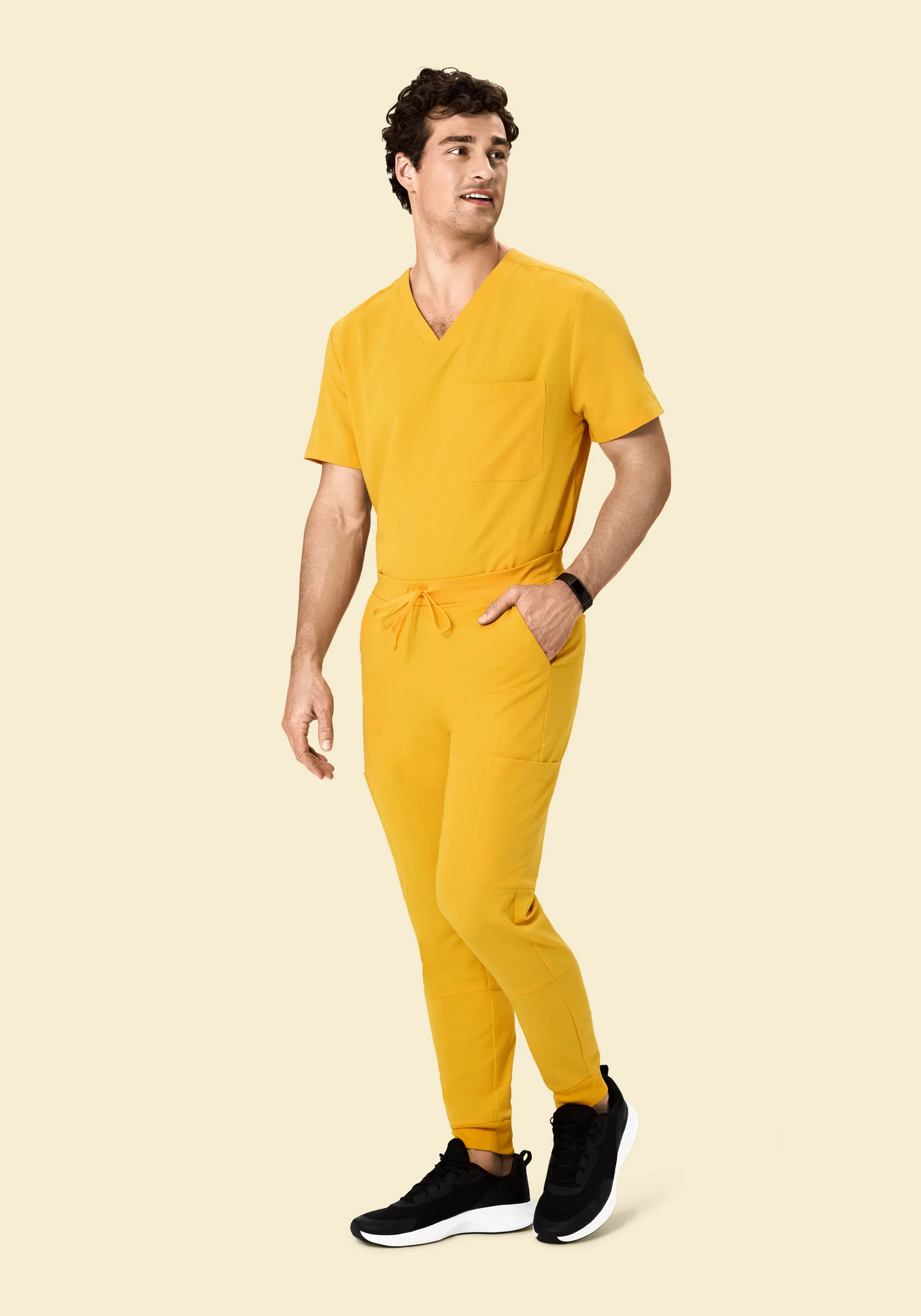 7 Pocket Joggers Dijon - Image 2