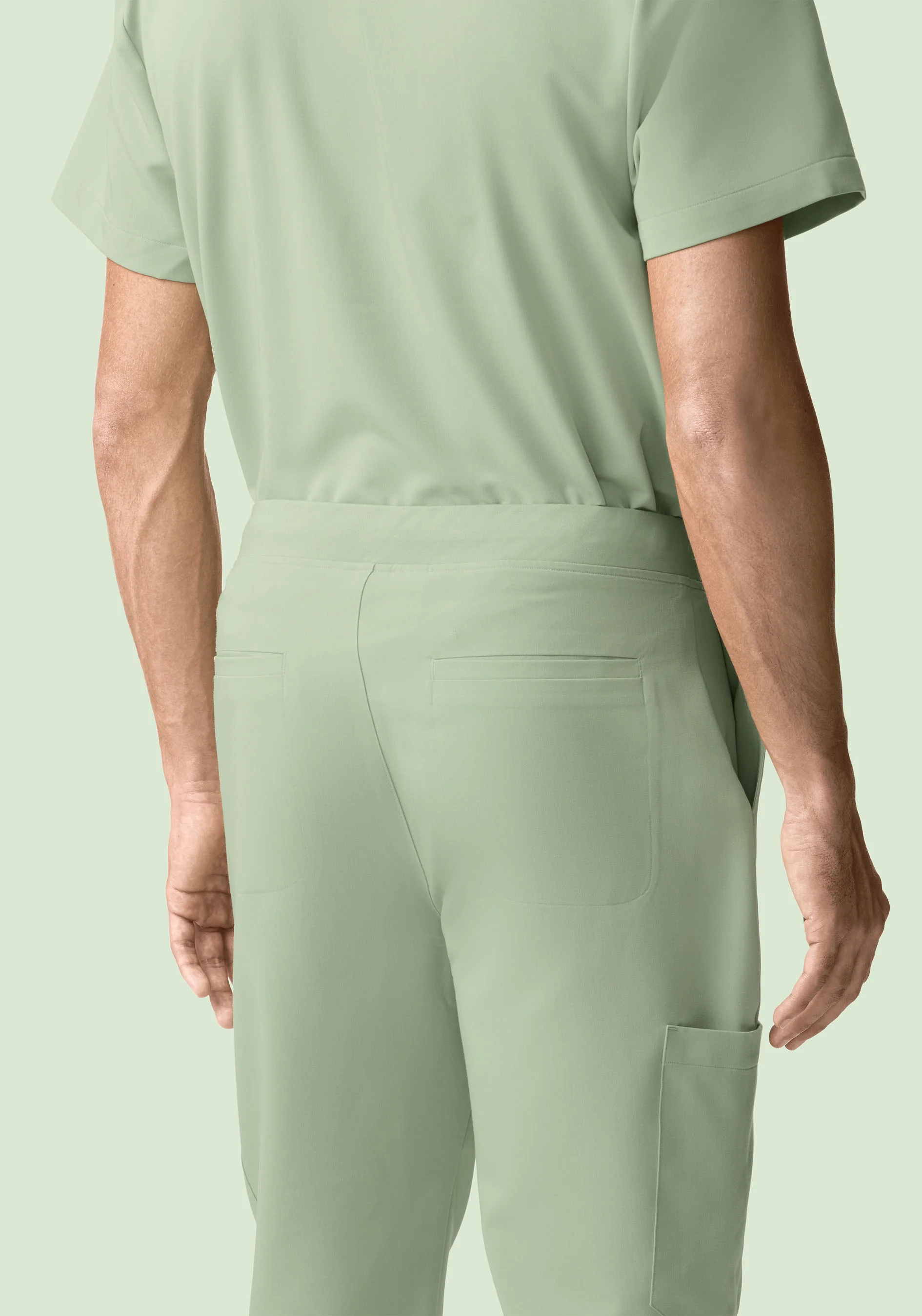 7 Pocket Joggers Green Tea - Image 4