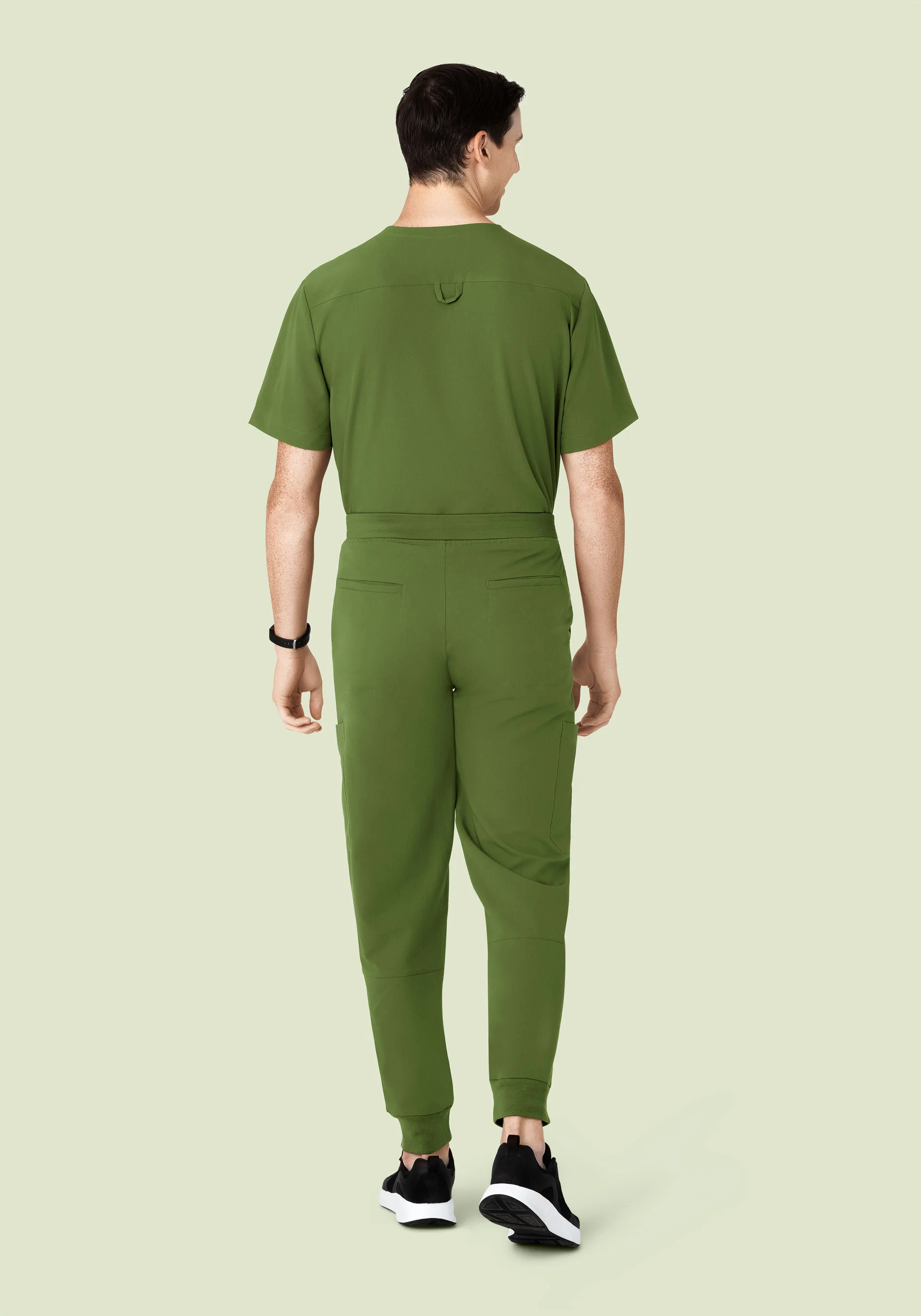 7 Pocket Joggers Moss - Image 4