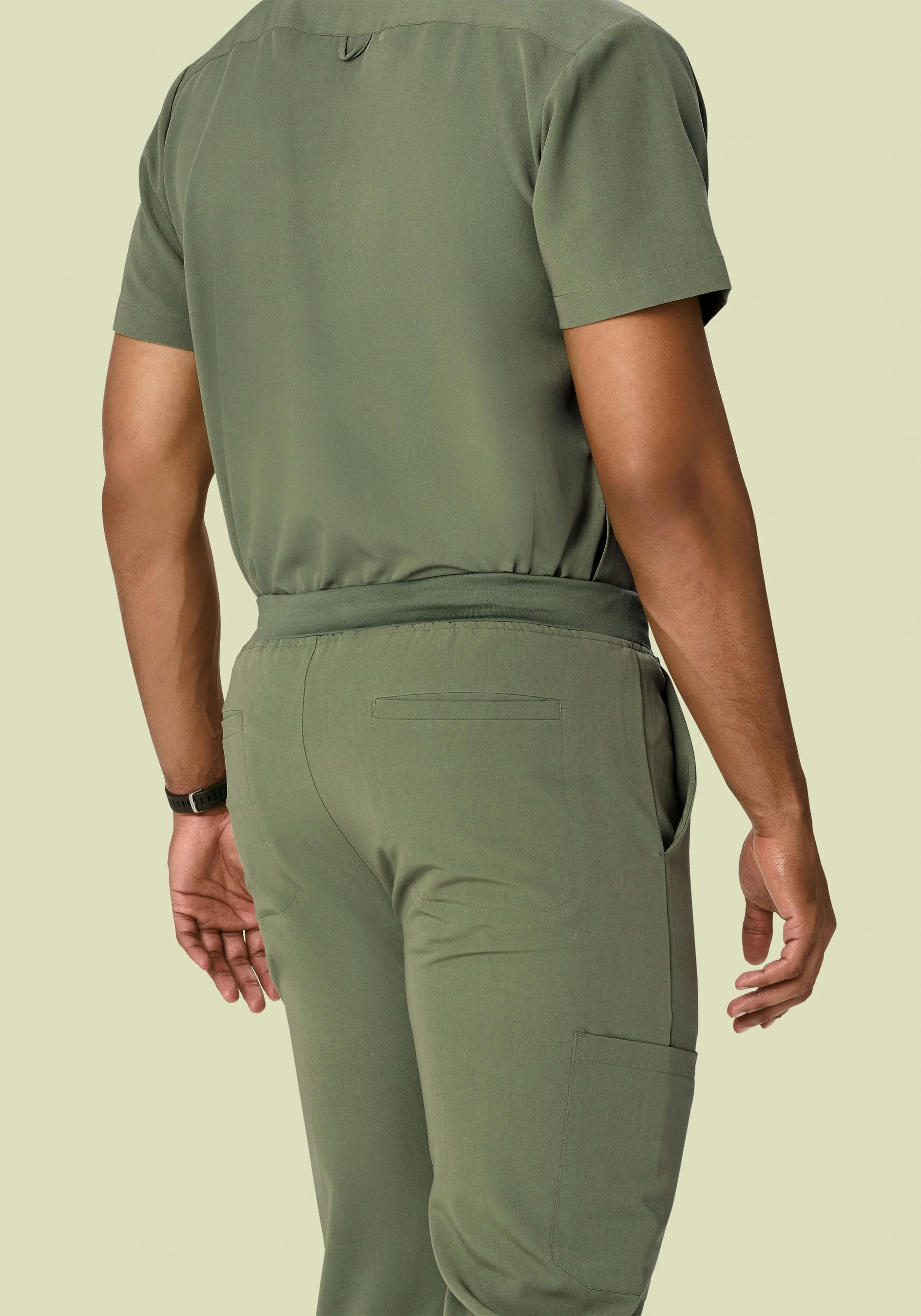 7 Pocket Joggers Sage - Image 5