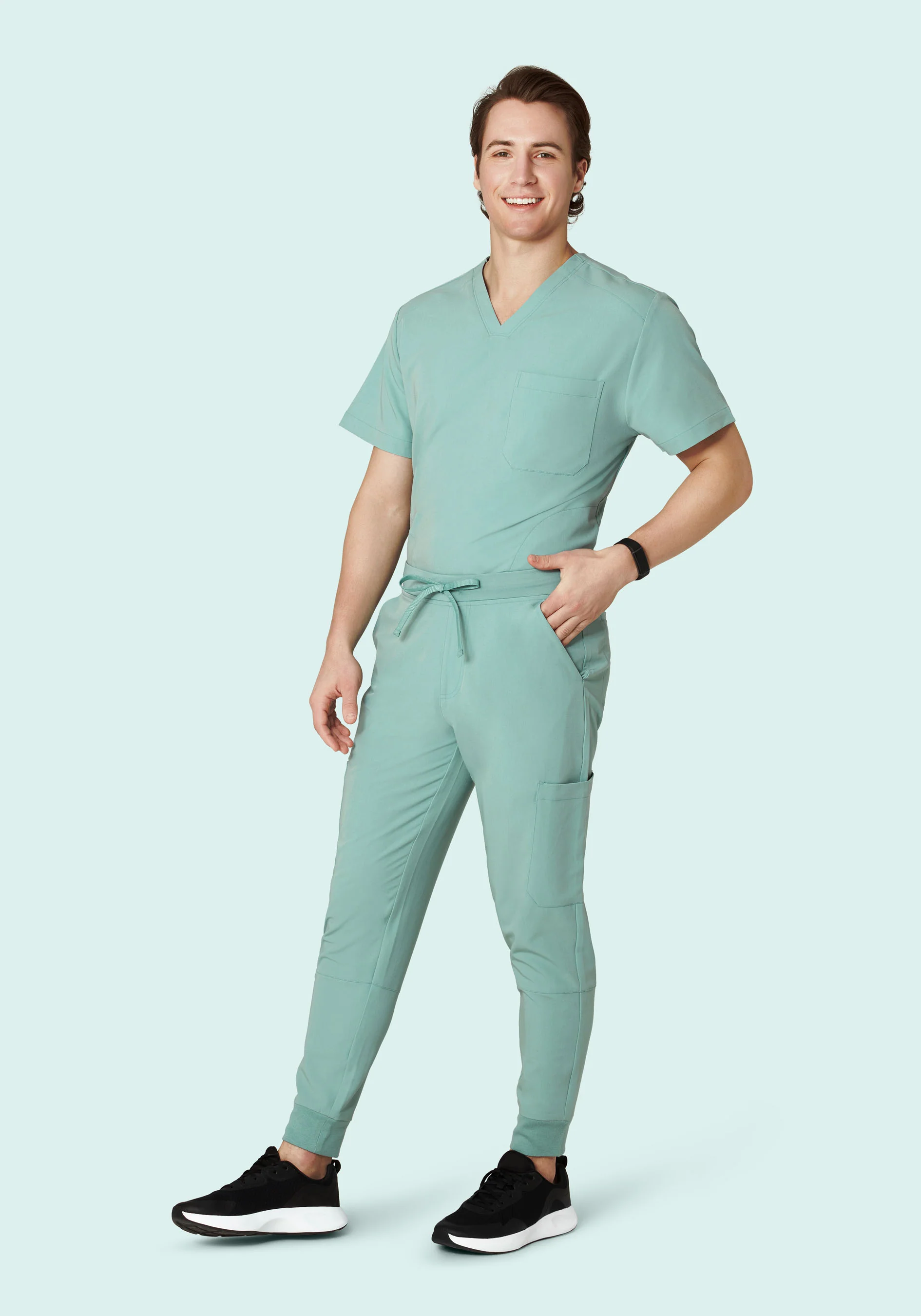 7 Pocket Joggers Tourmaline - Image 2