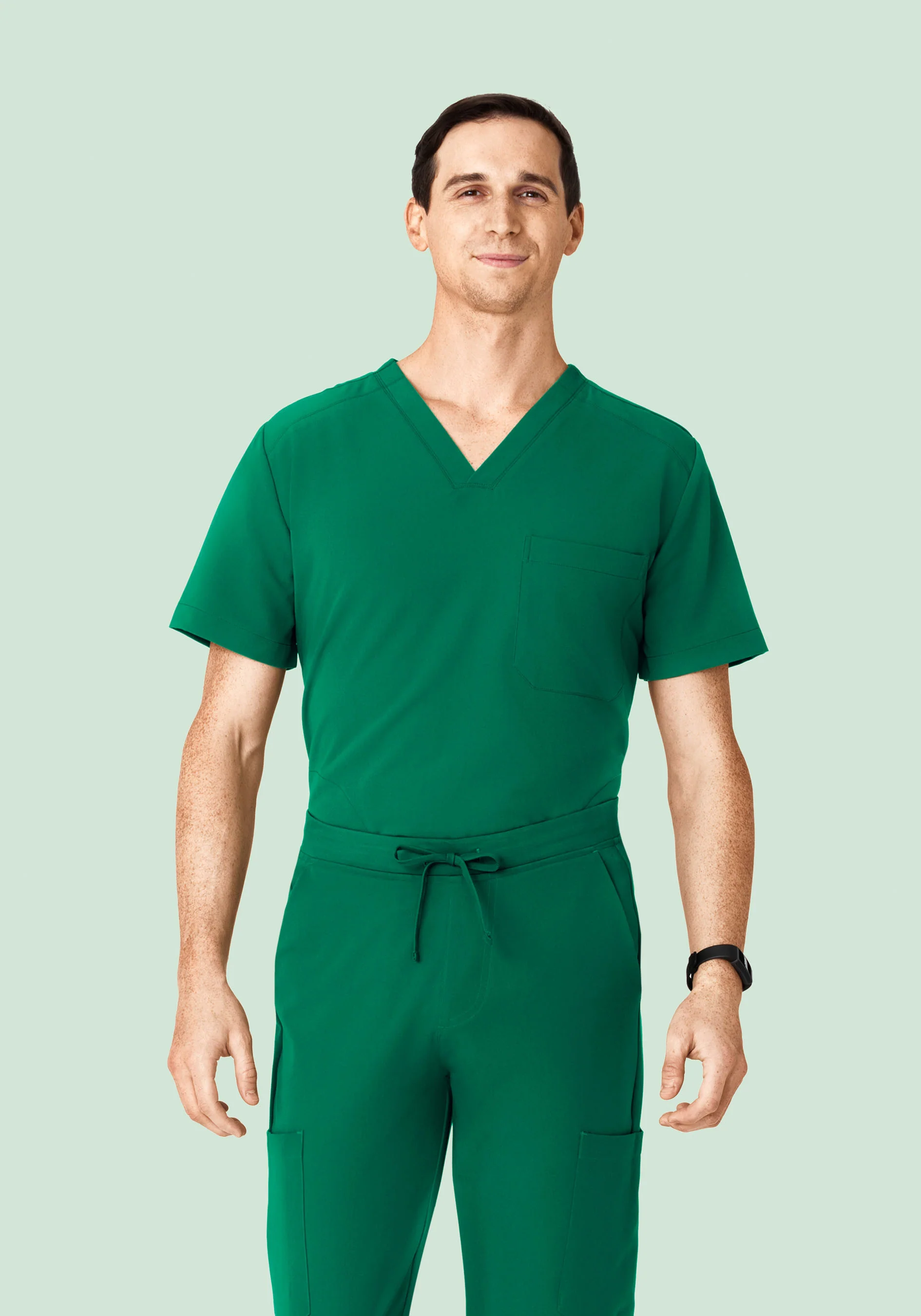Three Pocket Top Envy Green - Image 2