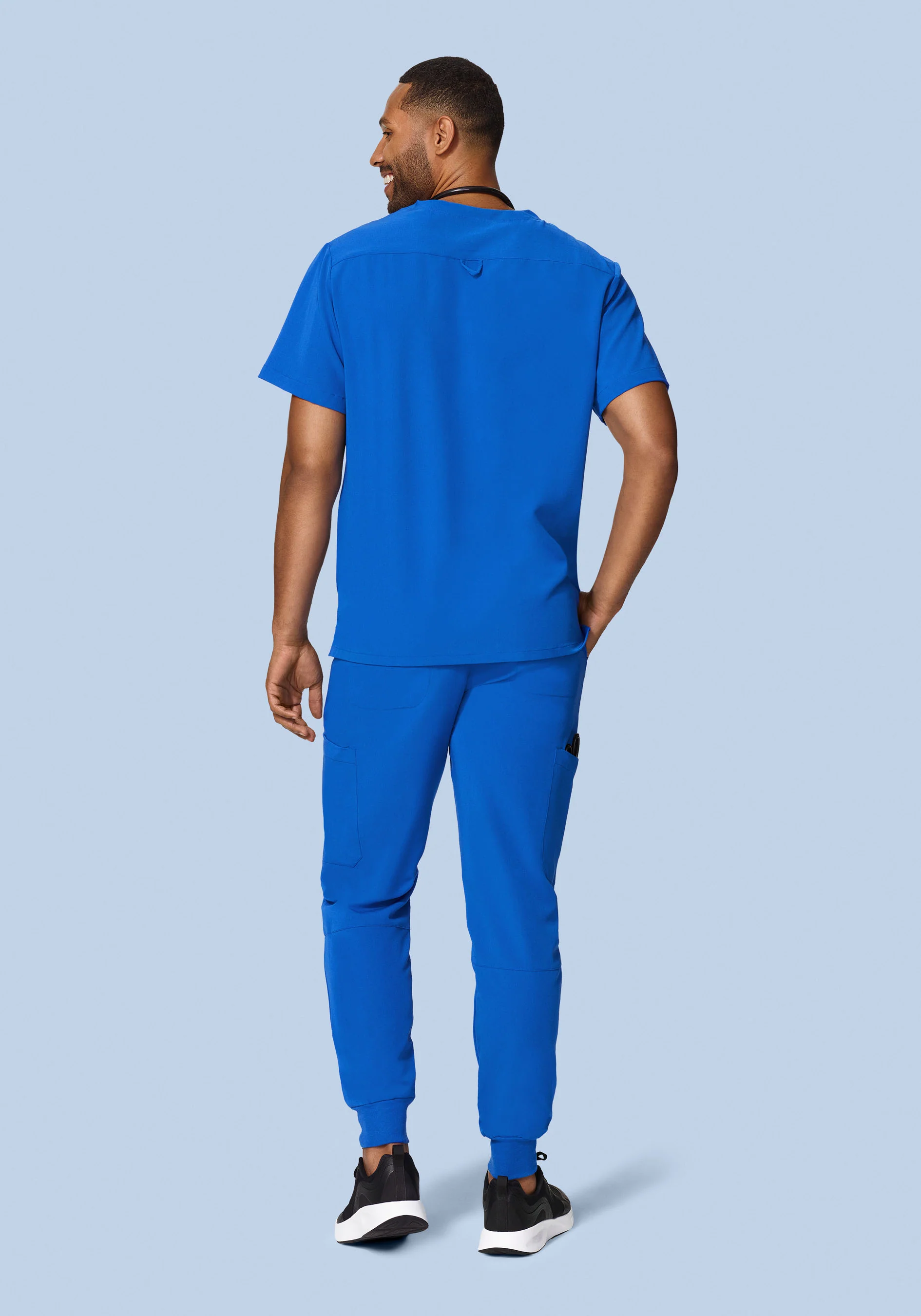 Three Pocket Top Royal Blue - Image 5