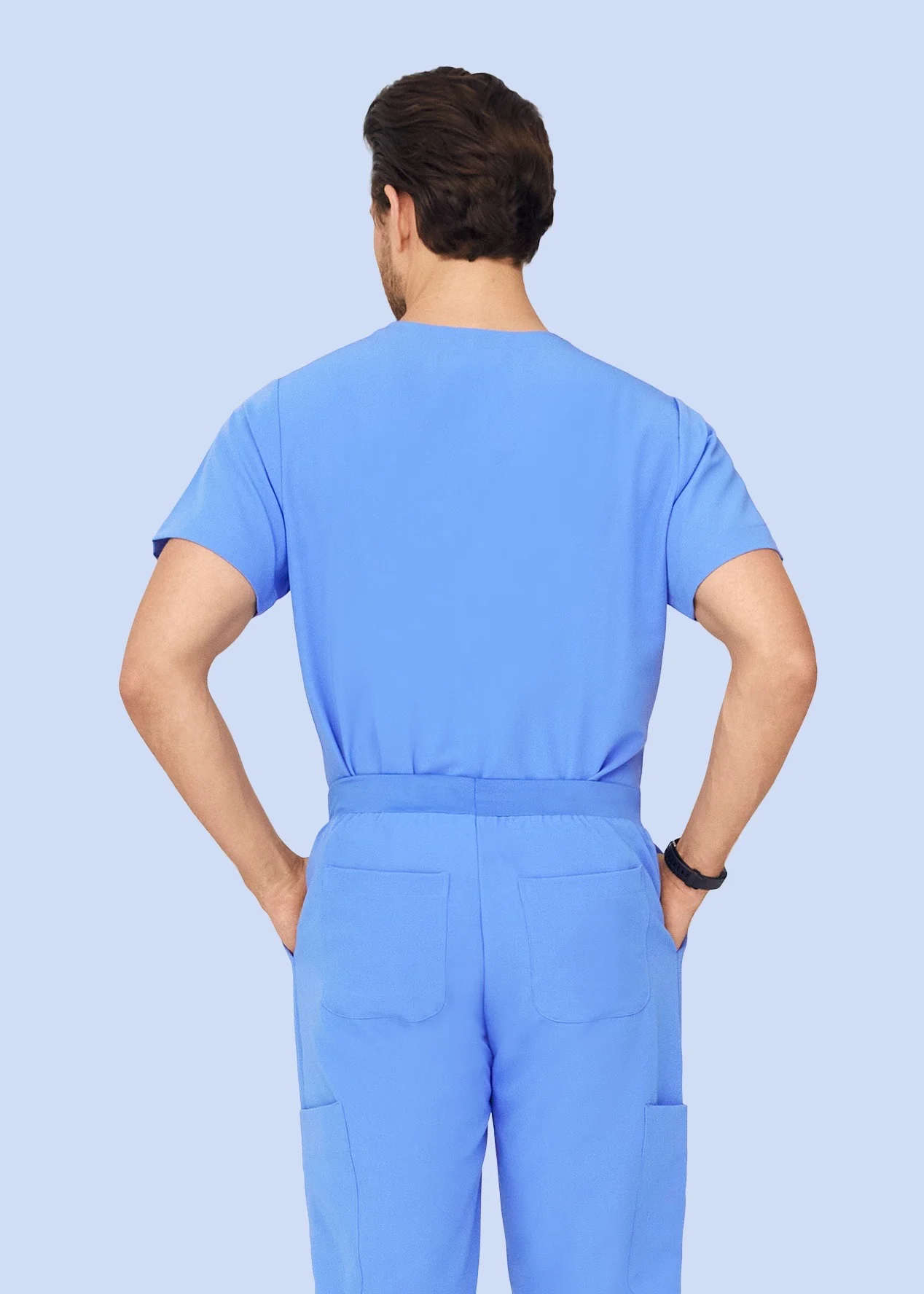 Two Pocket Top Ceil Blue - Image 4