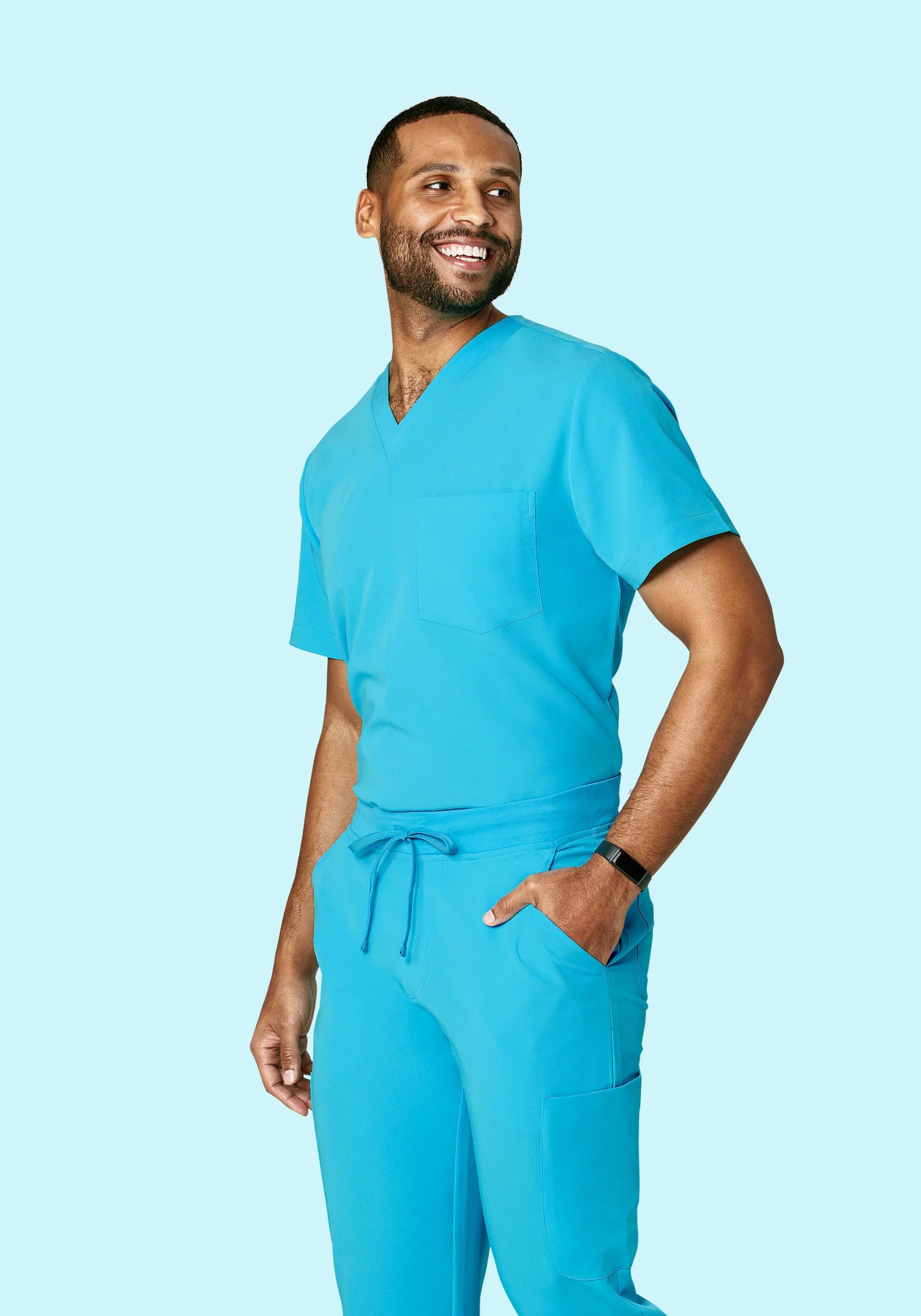 Two Pocket Top Pacific Blue - Image 2