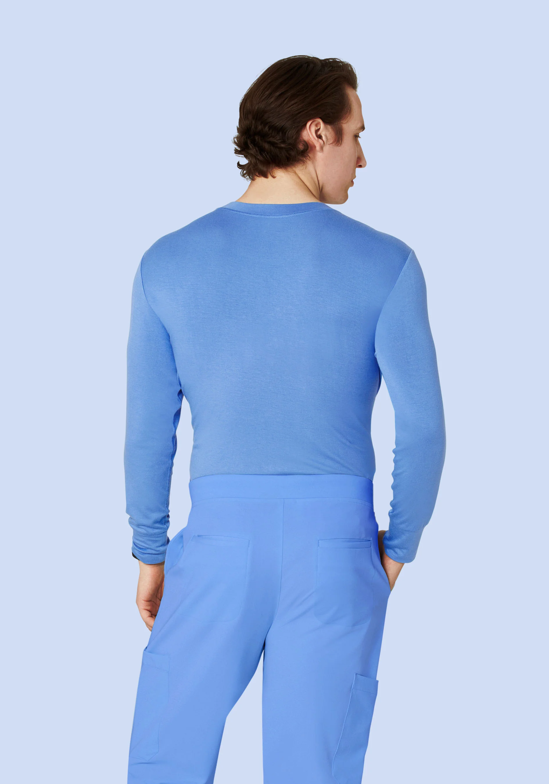 Men's Underscrubs Ceil Blue - Image 2