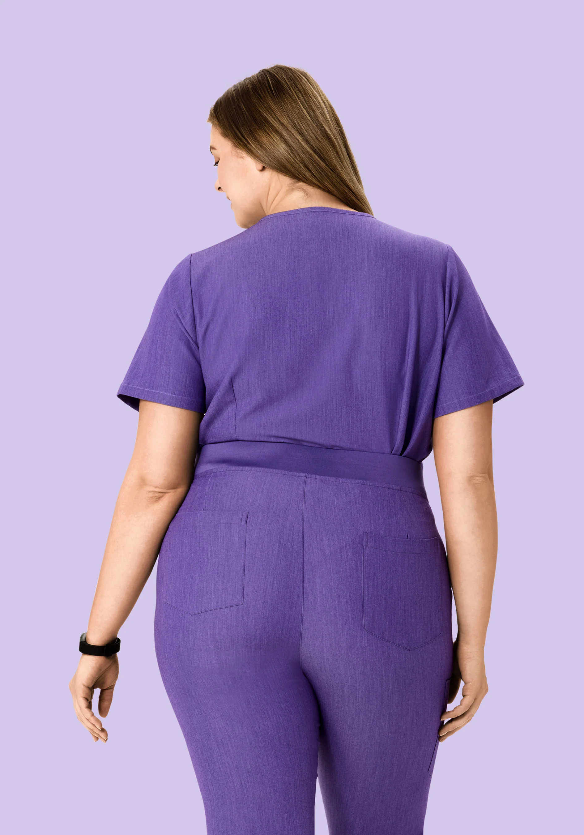 One Pocket Top Heather Grape - Image 4