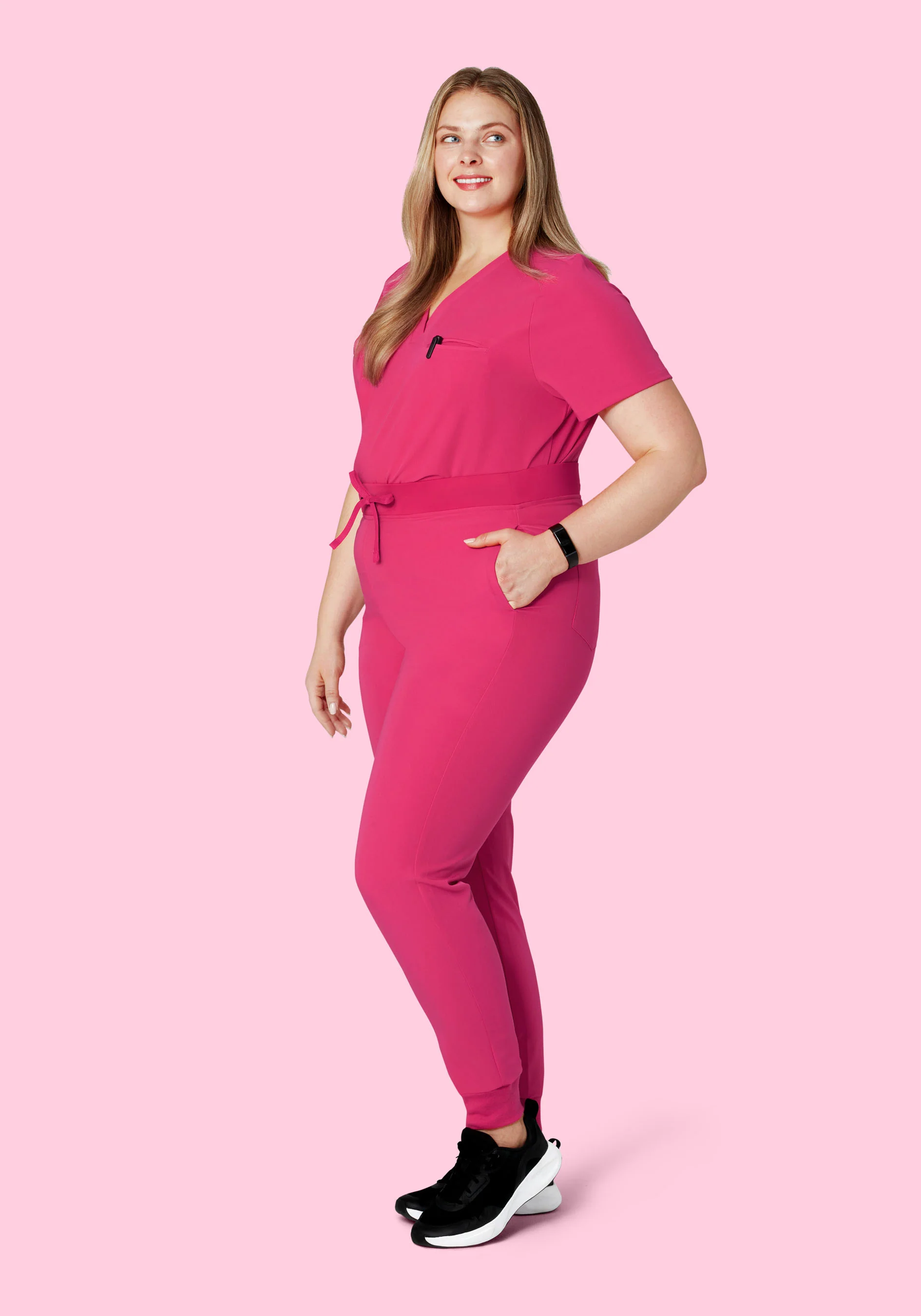 One Pocket Top Hot Pink - Image 9