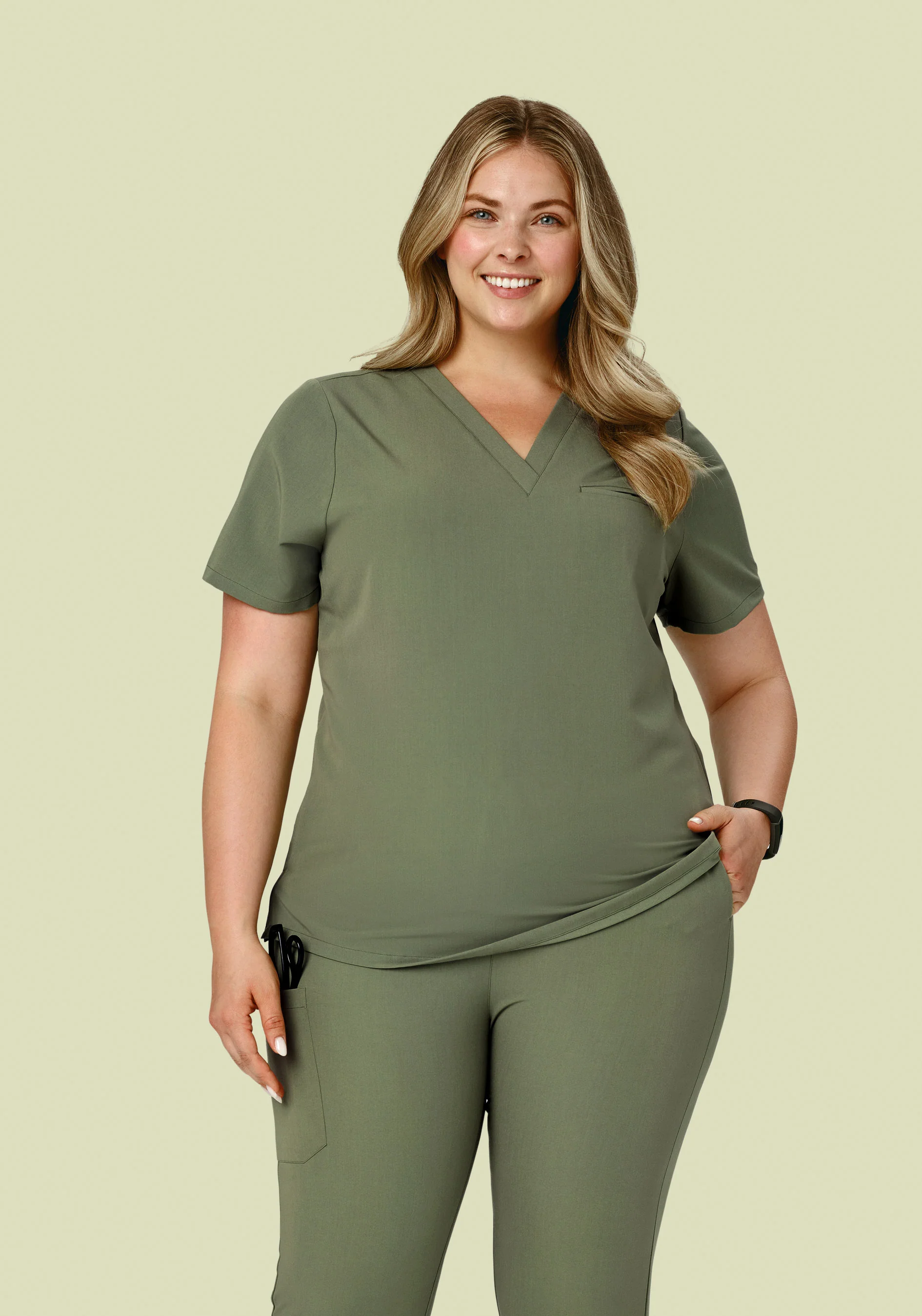 One Pocket Top Sage - Image 5