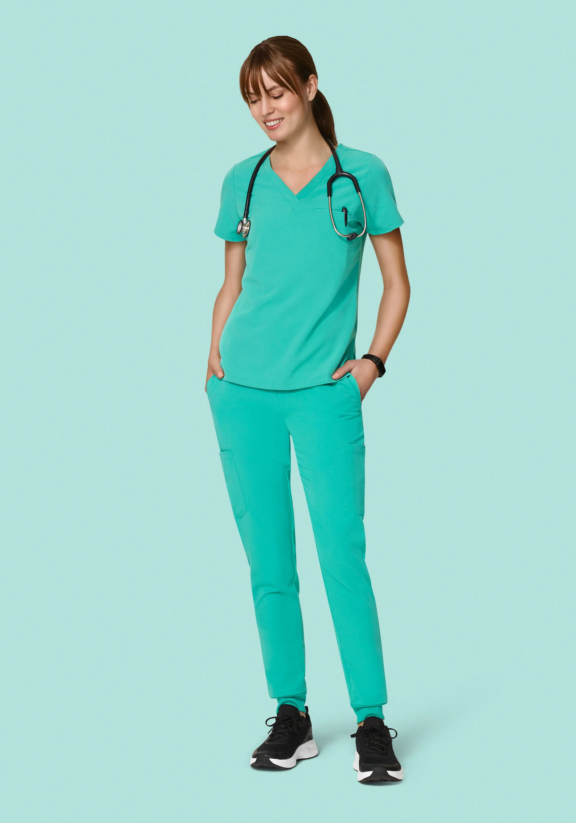 One Pocket Top Surgical Green - Image 5