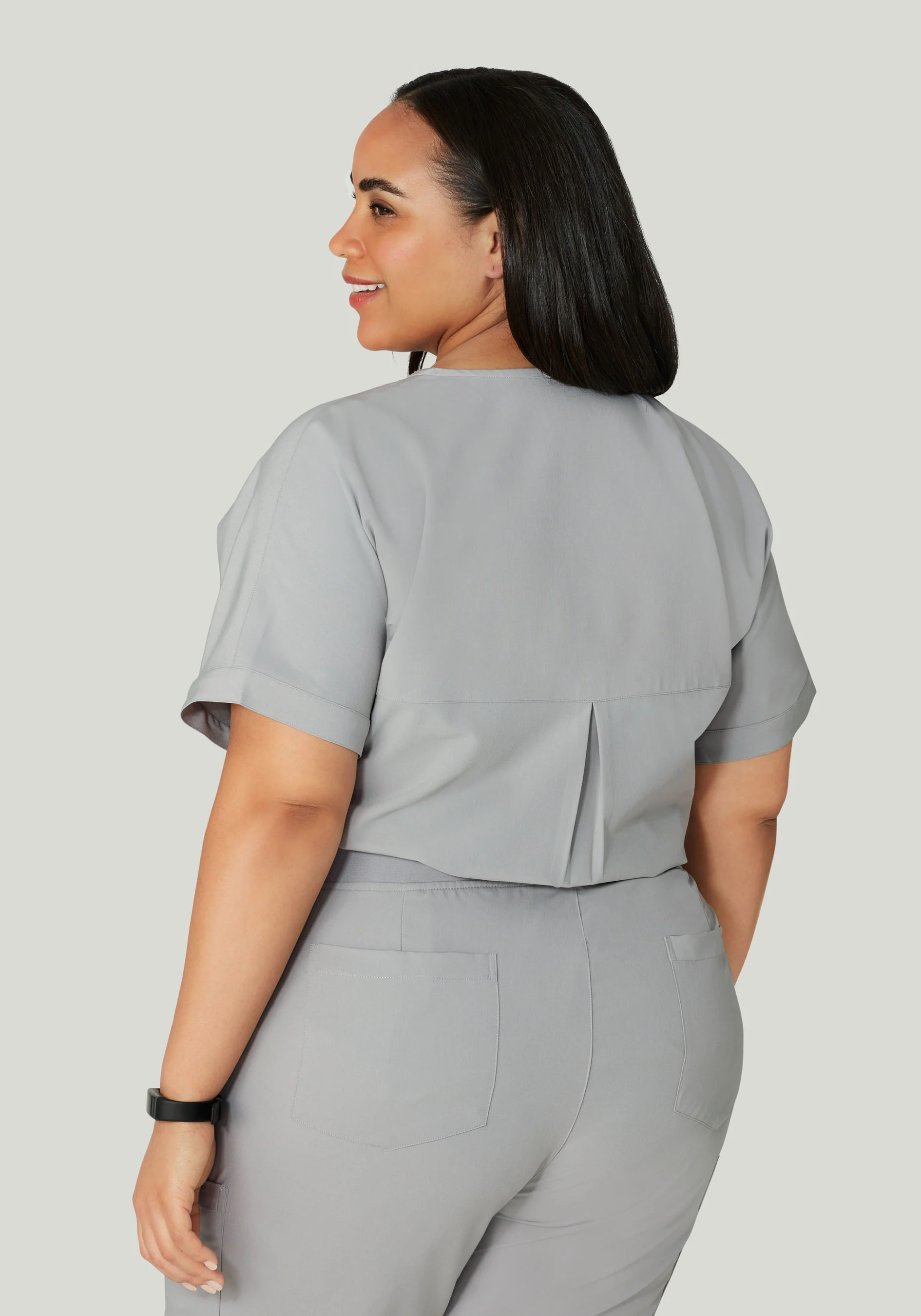 Oversized V Neck Top Cloud - Image 10