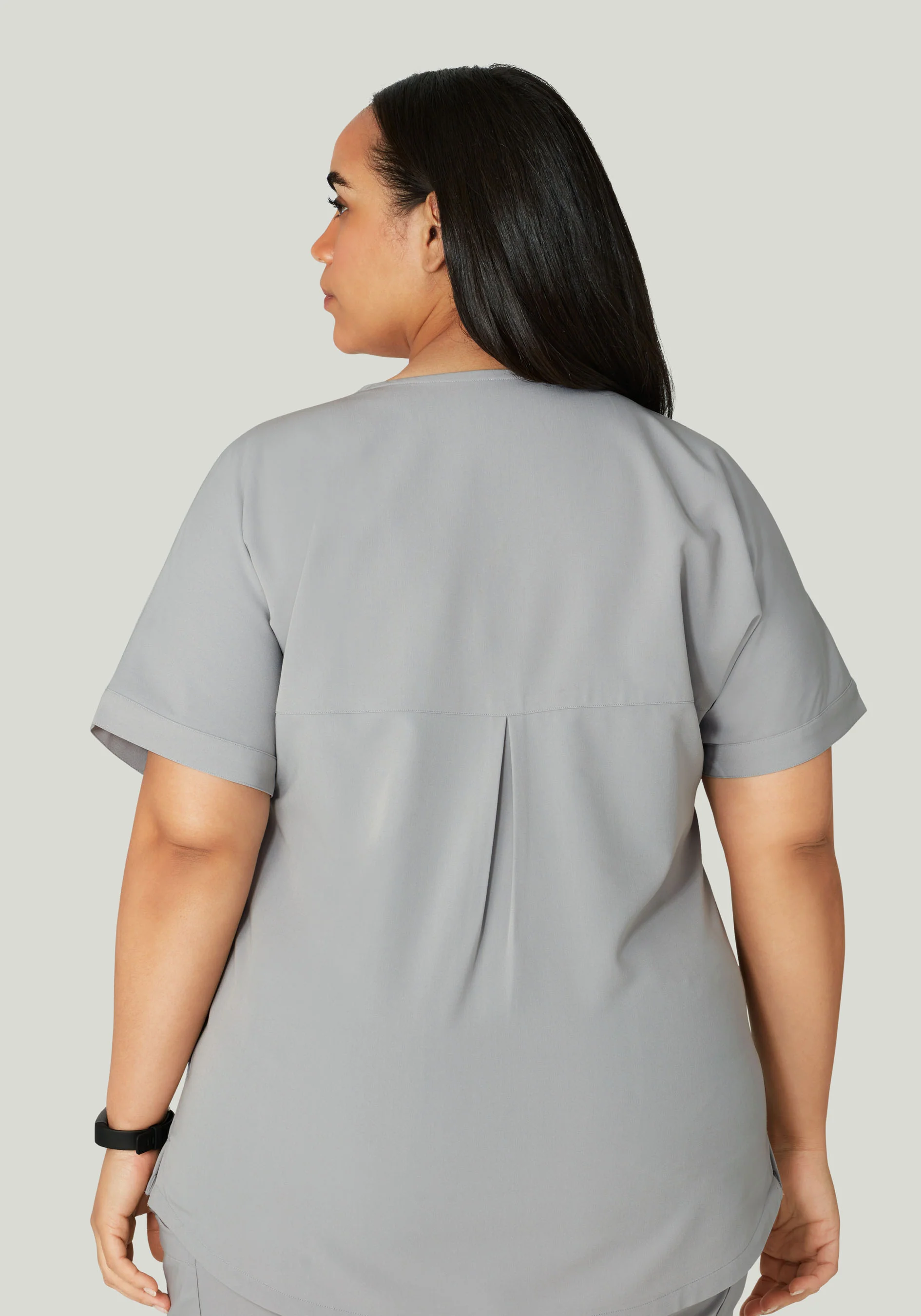 Oversized V Neck Top Cloud - Image 11