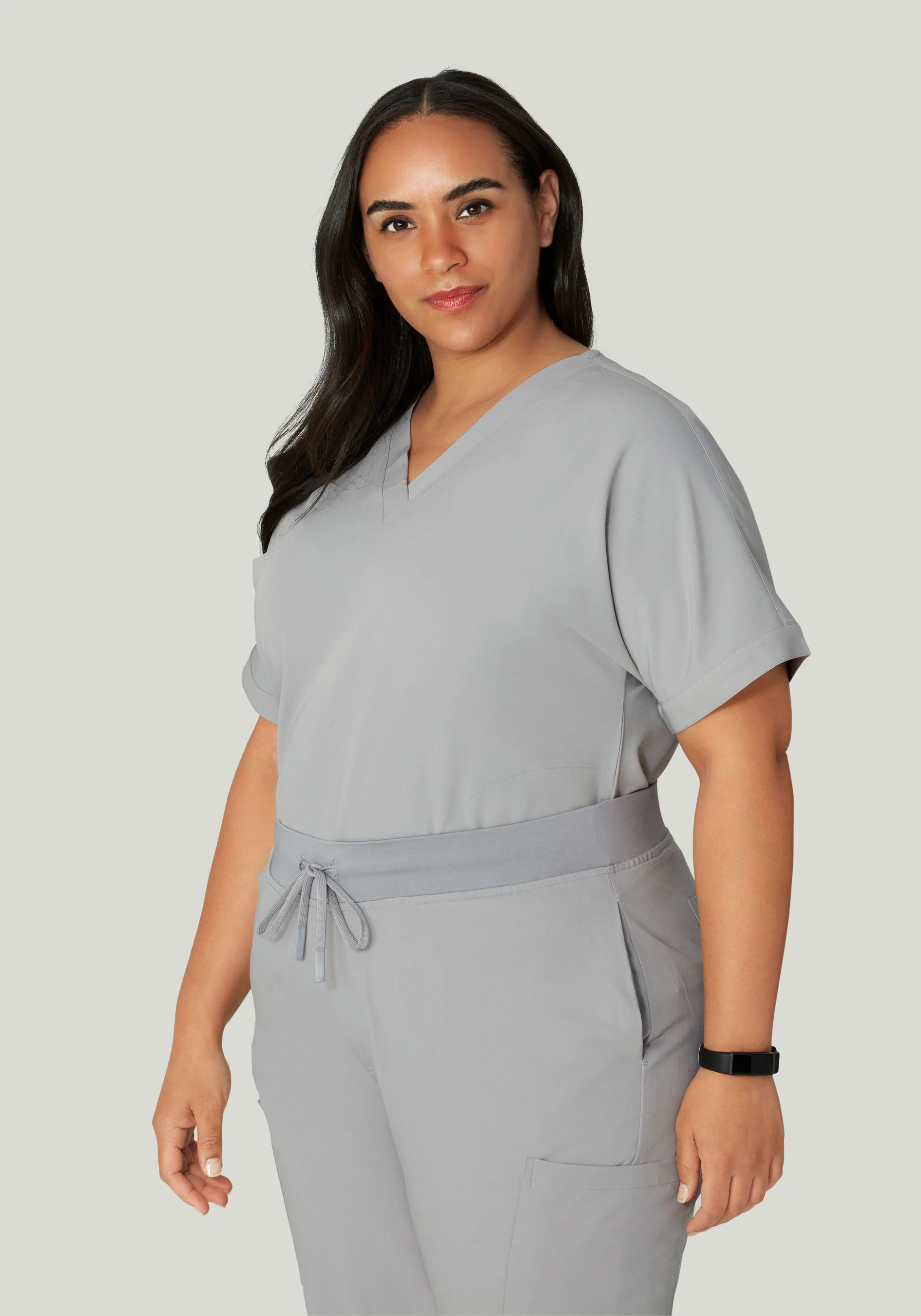 Oversized V Neck Top Cloud - Image 9