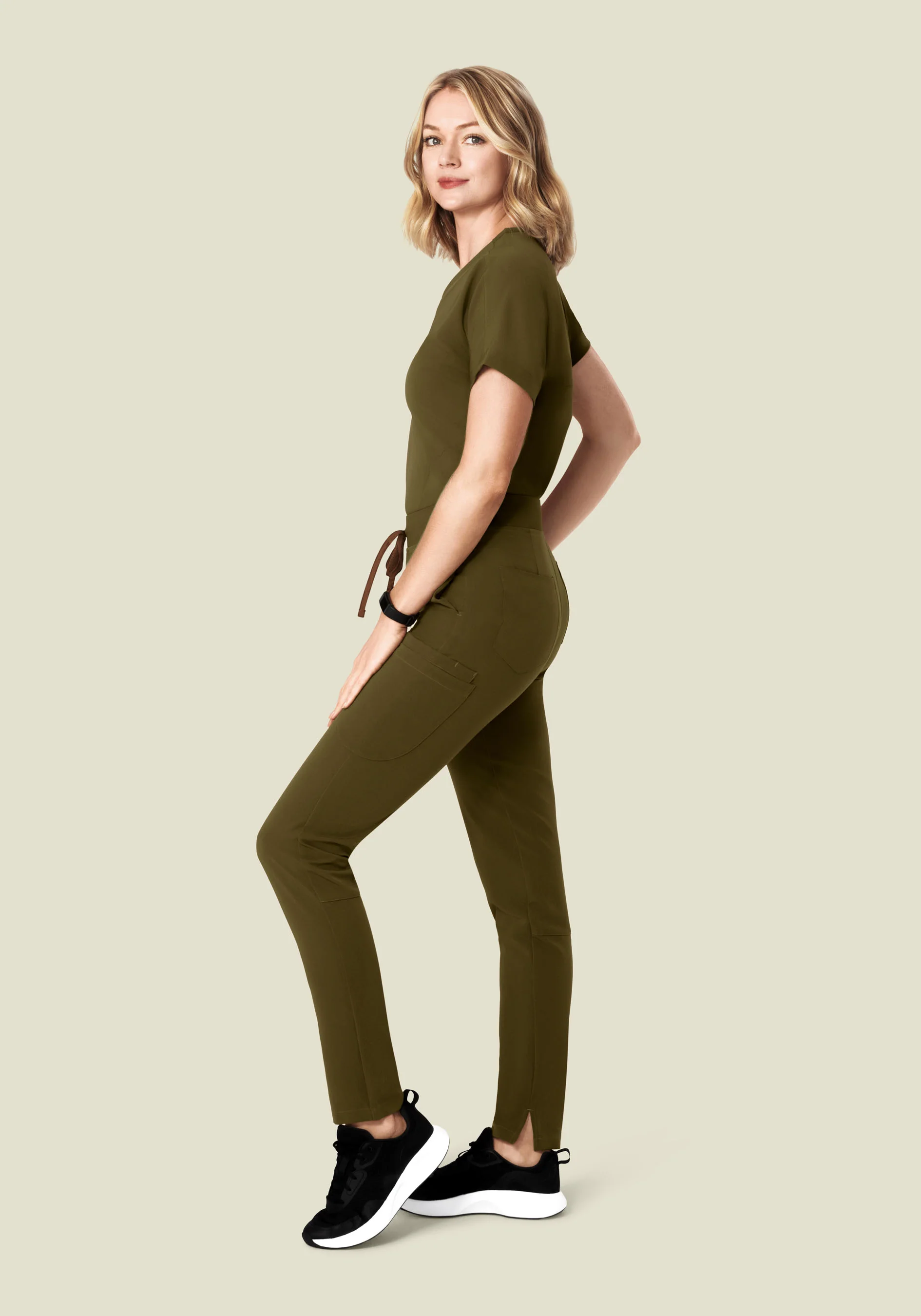 Oversized V Neck Top Manzanilla - Image 3