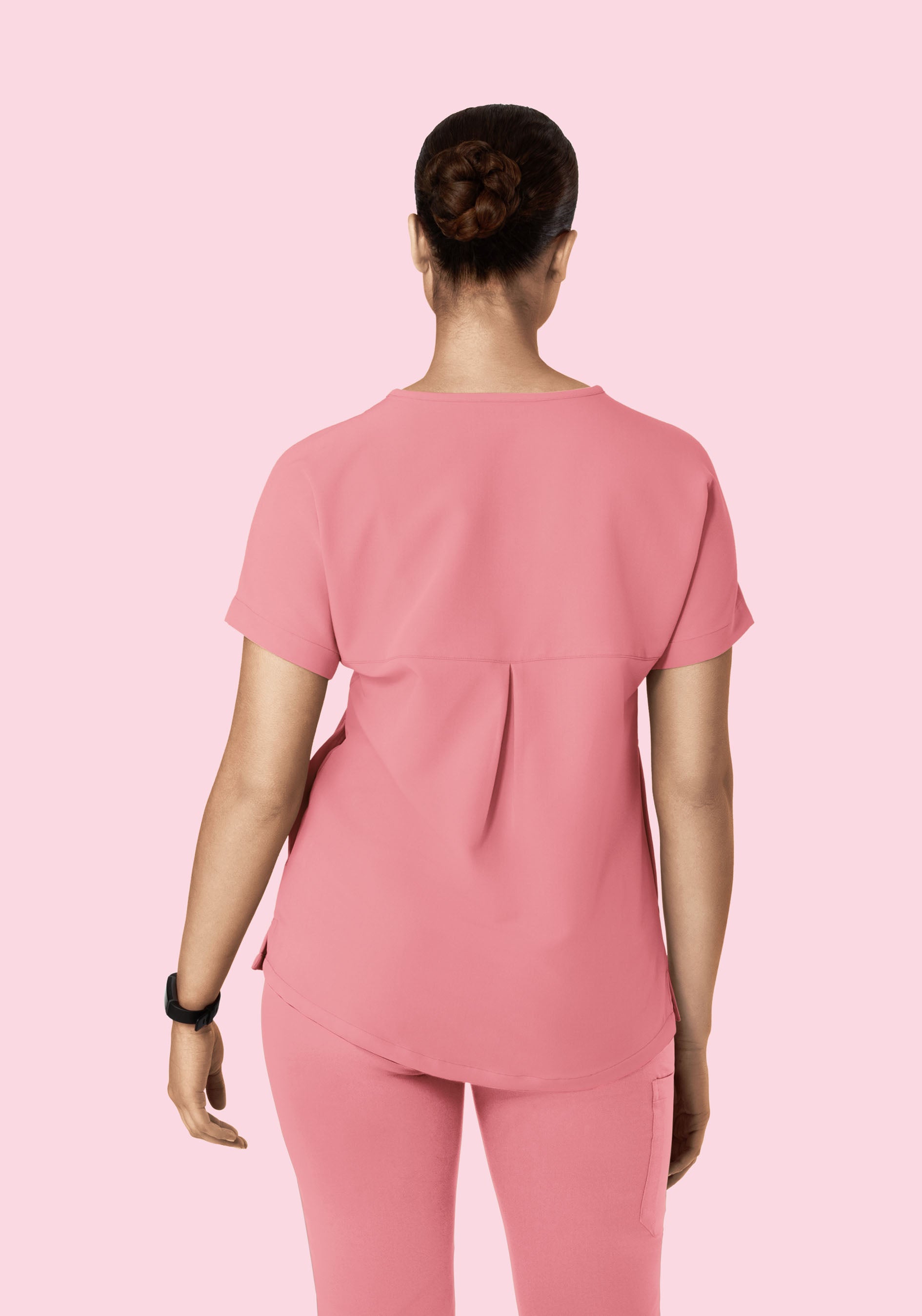 Oversized V Neck Top Peony - Image 6