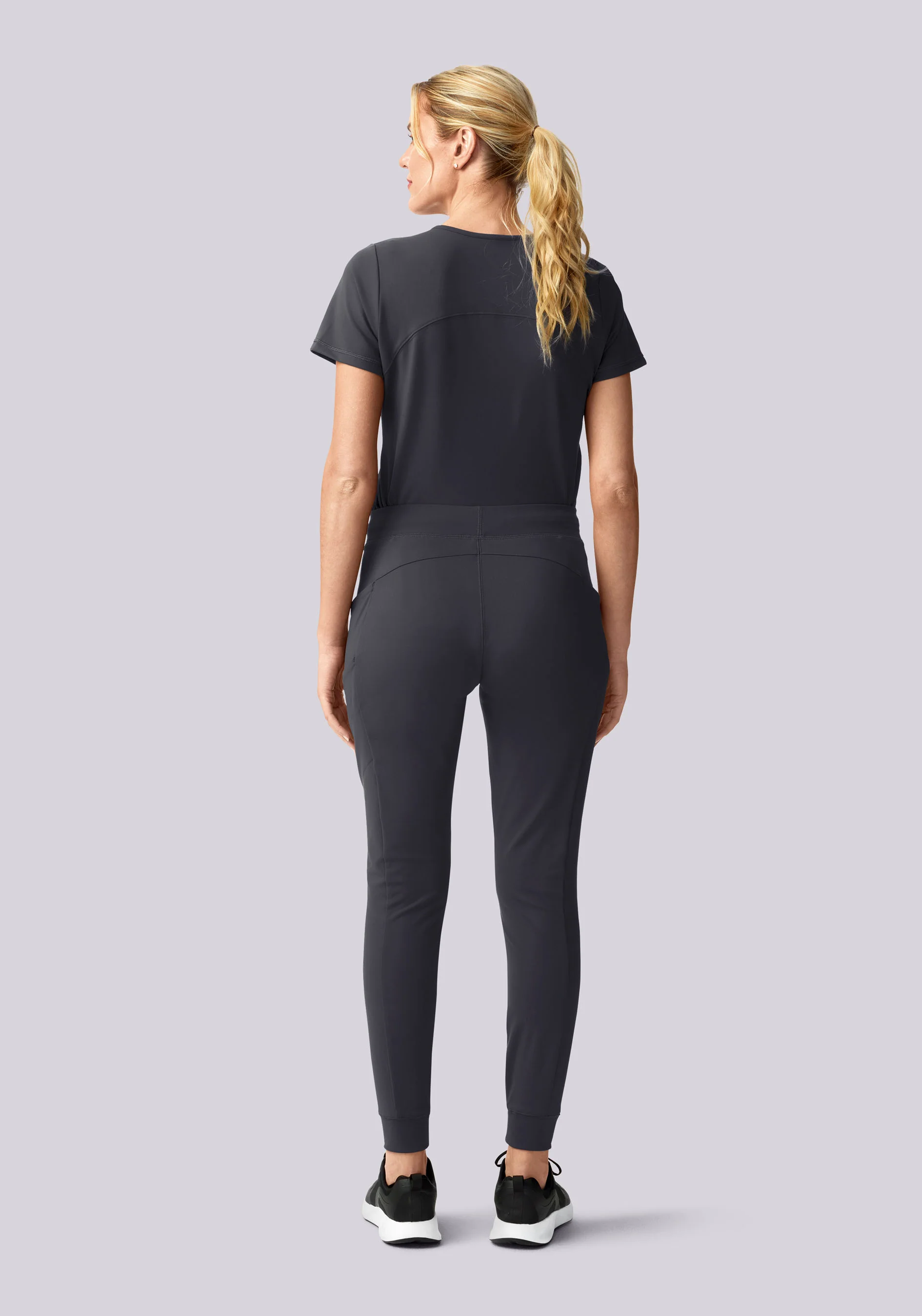 Soft Stretch Joggers Pewter - Image 3