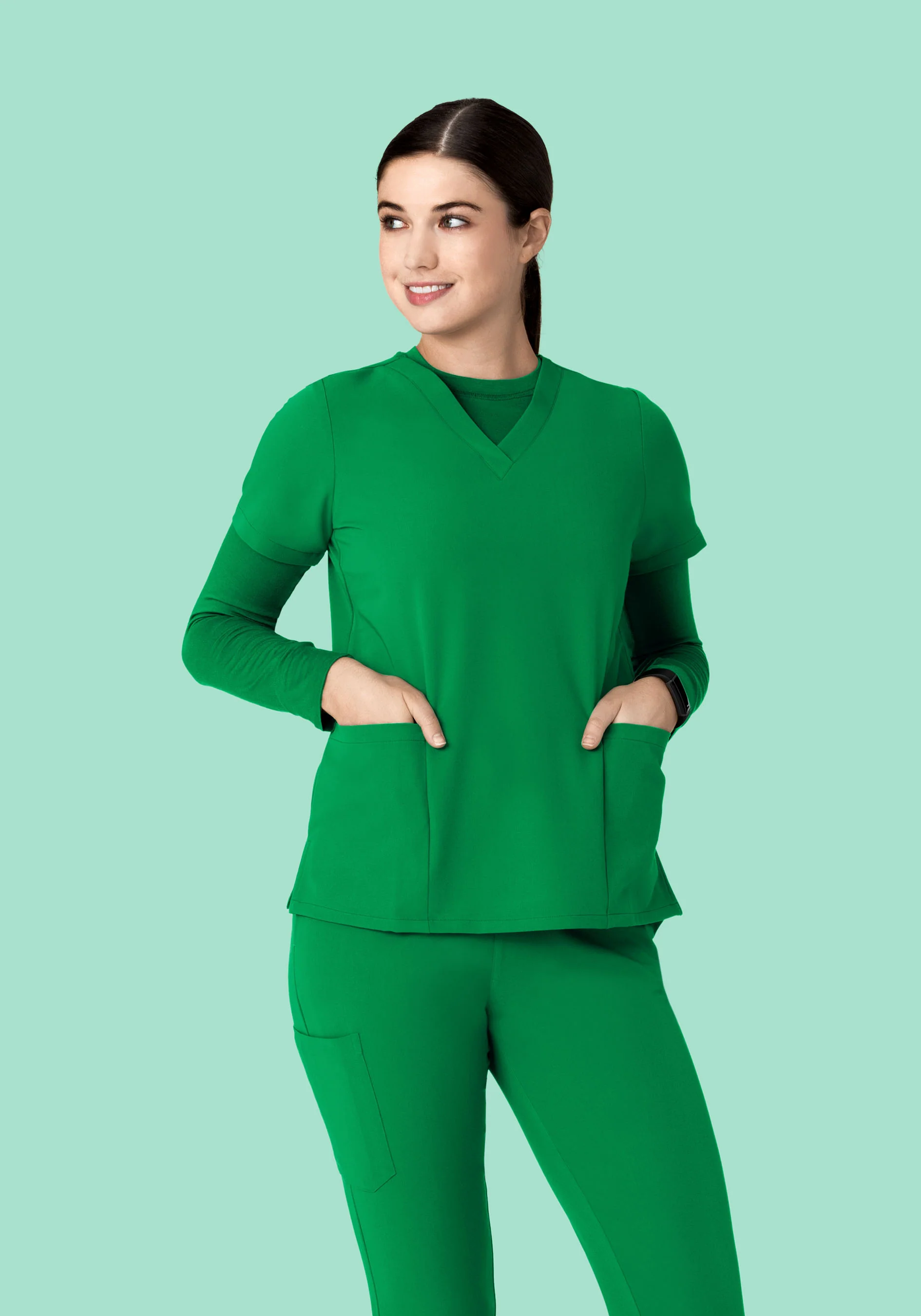 Women's Underscrubs Emerald - Image 3