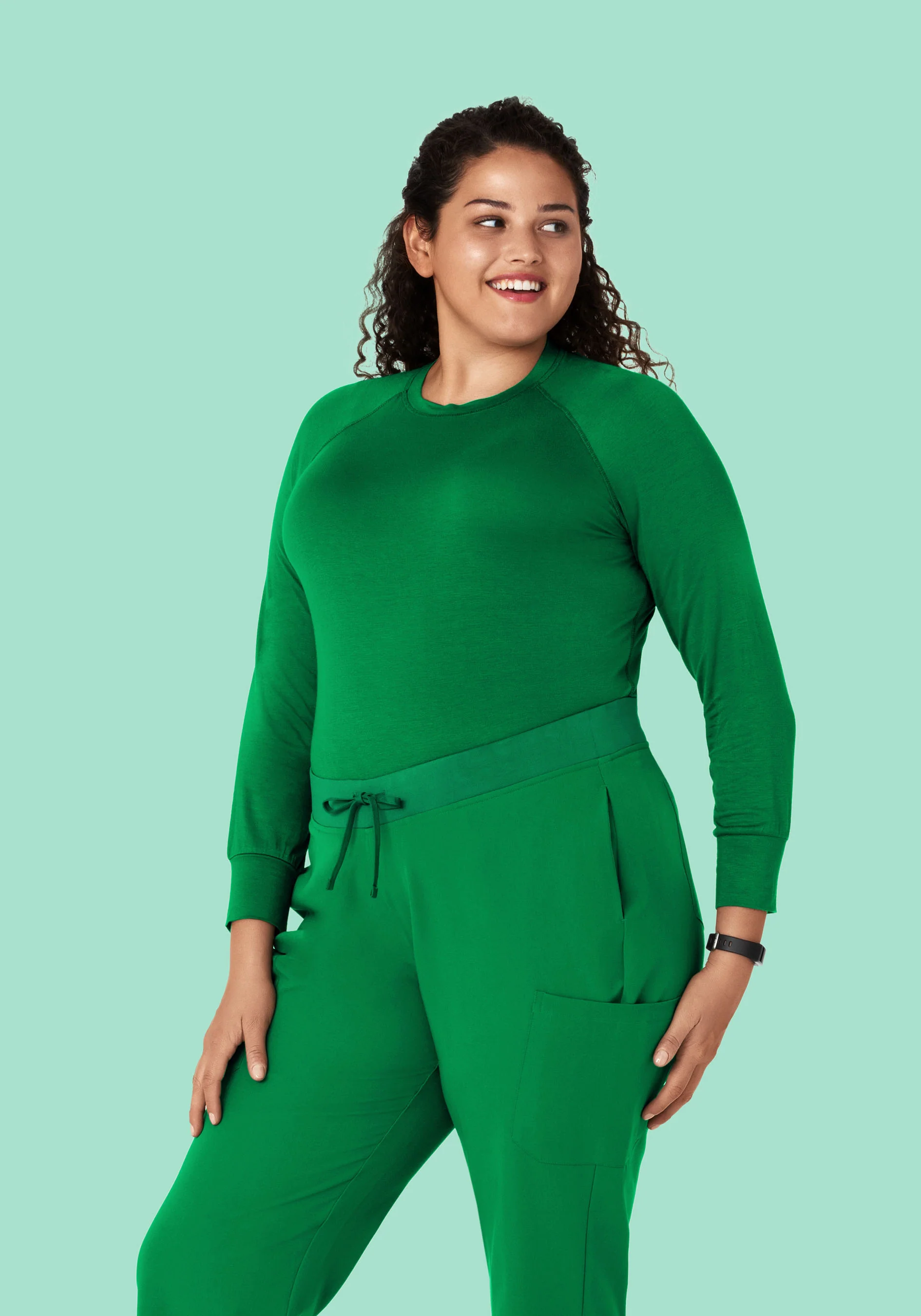 Women's Underscrubs Emerald - Image 5
