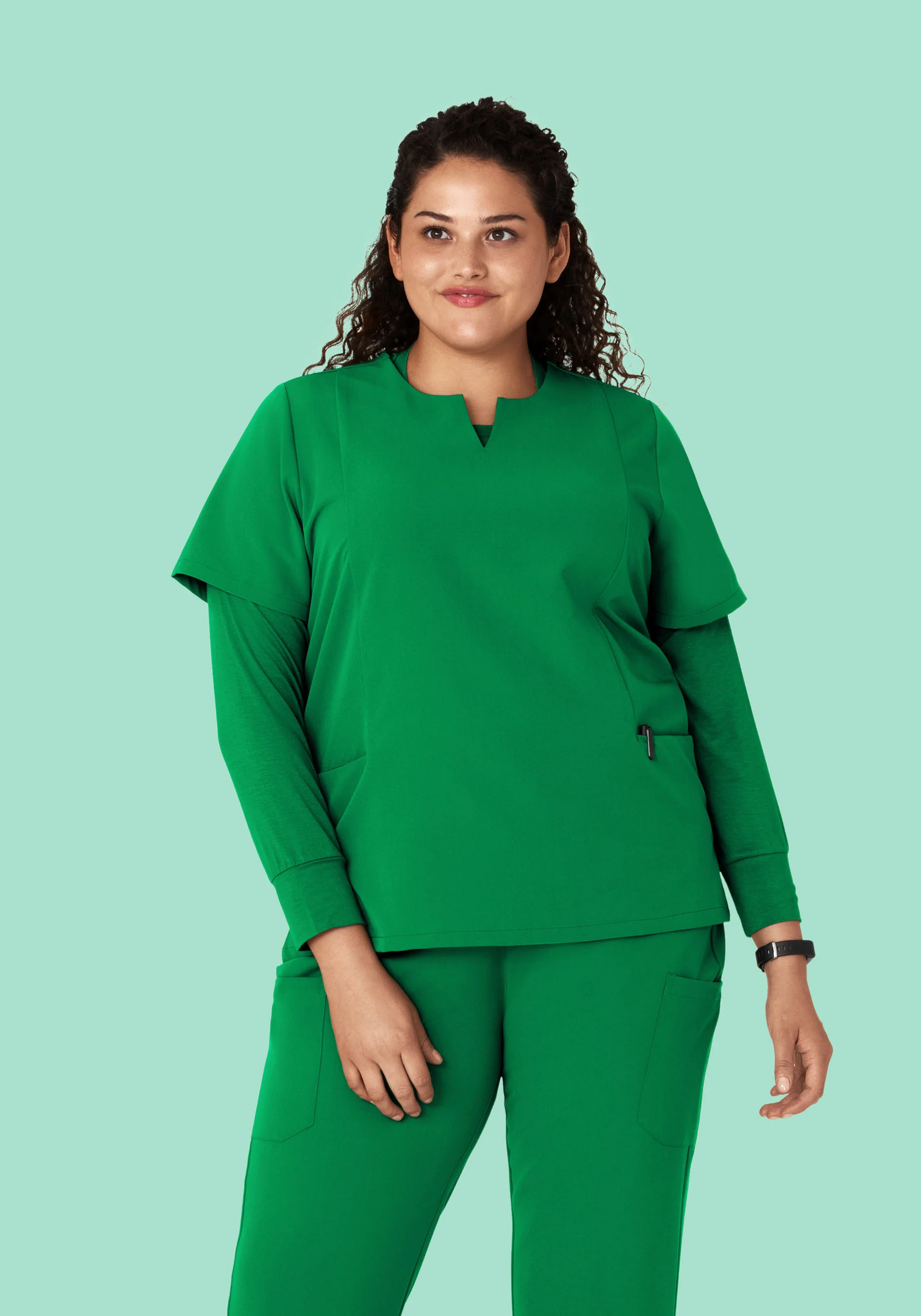 Women's Underscrubs Emerald - Image 7