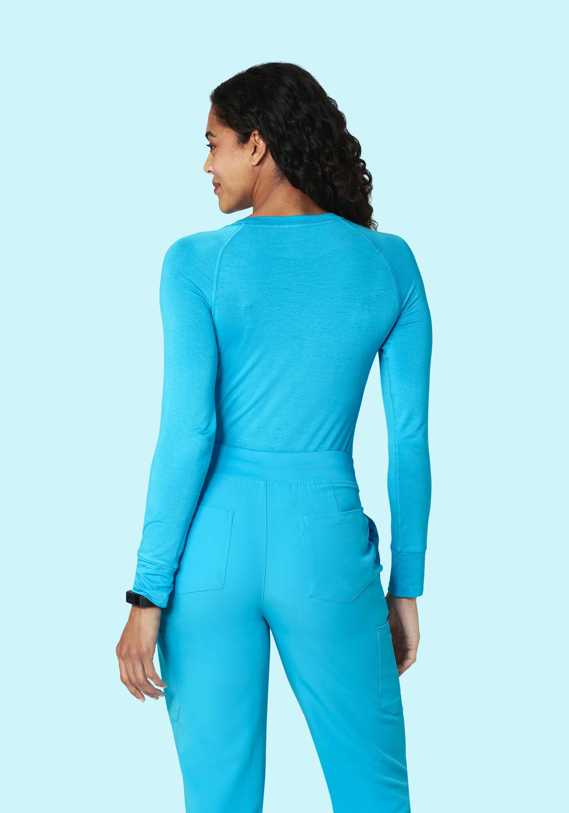 Women's Underscrubs Pacific Blue - Image 2