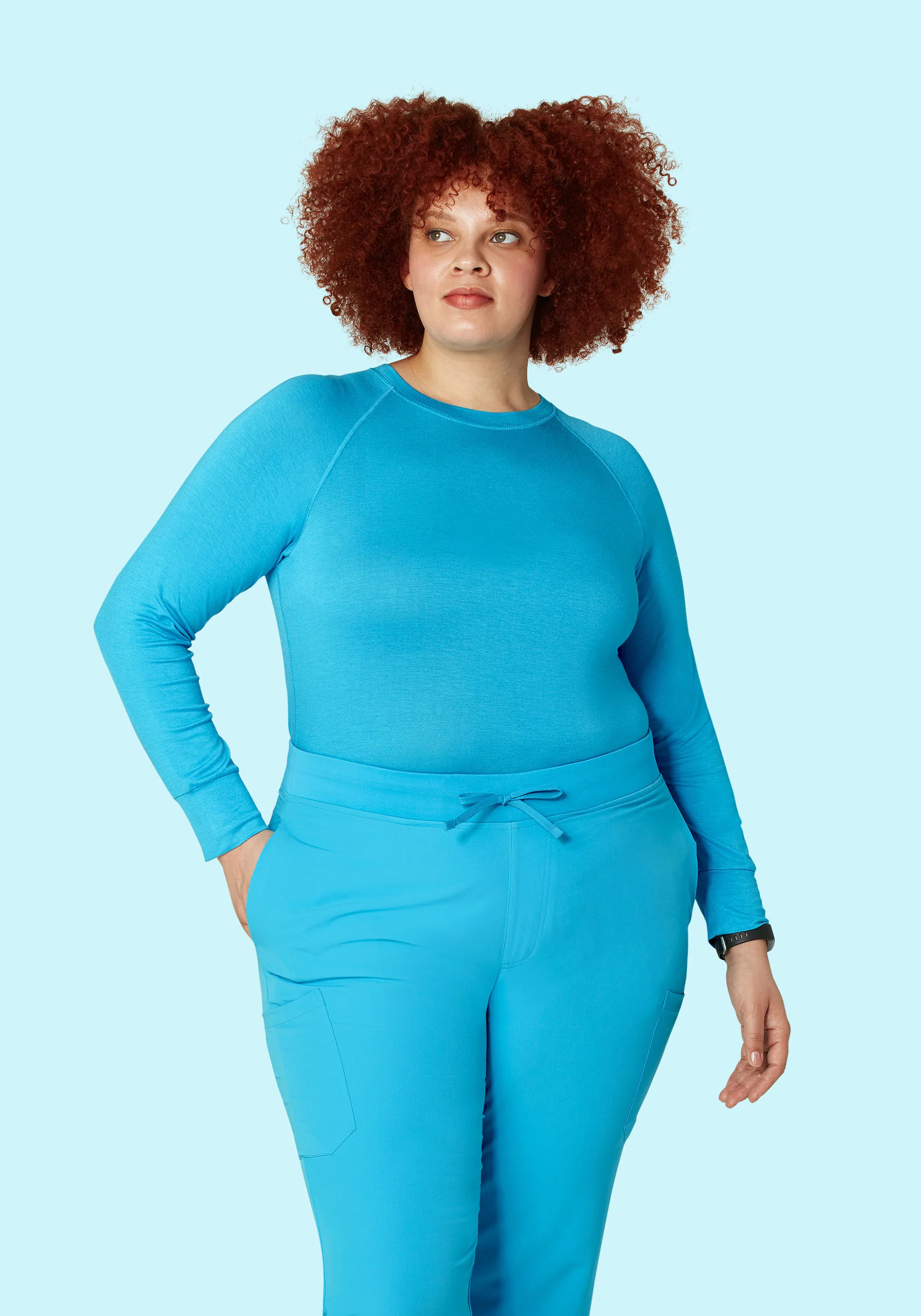 Women's Underscrubs Pacific Blue - Image 4