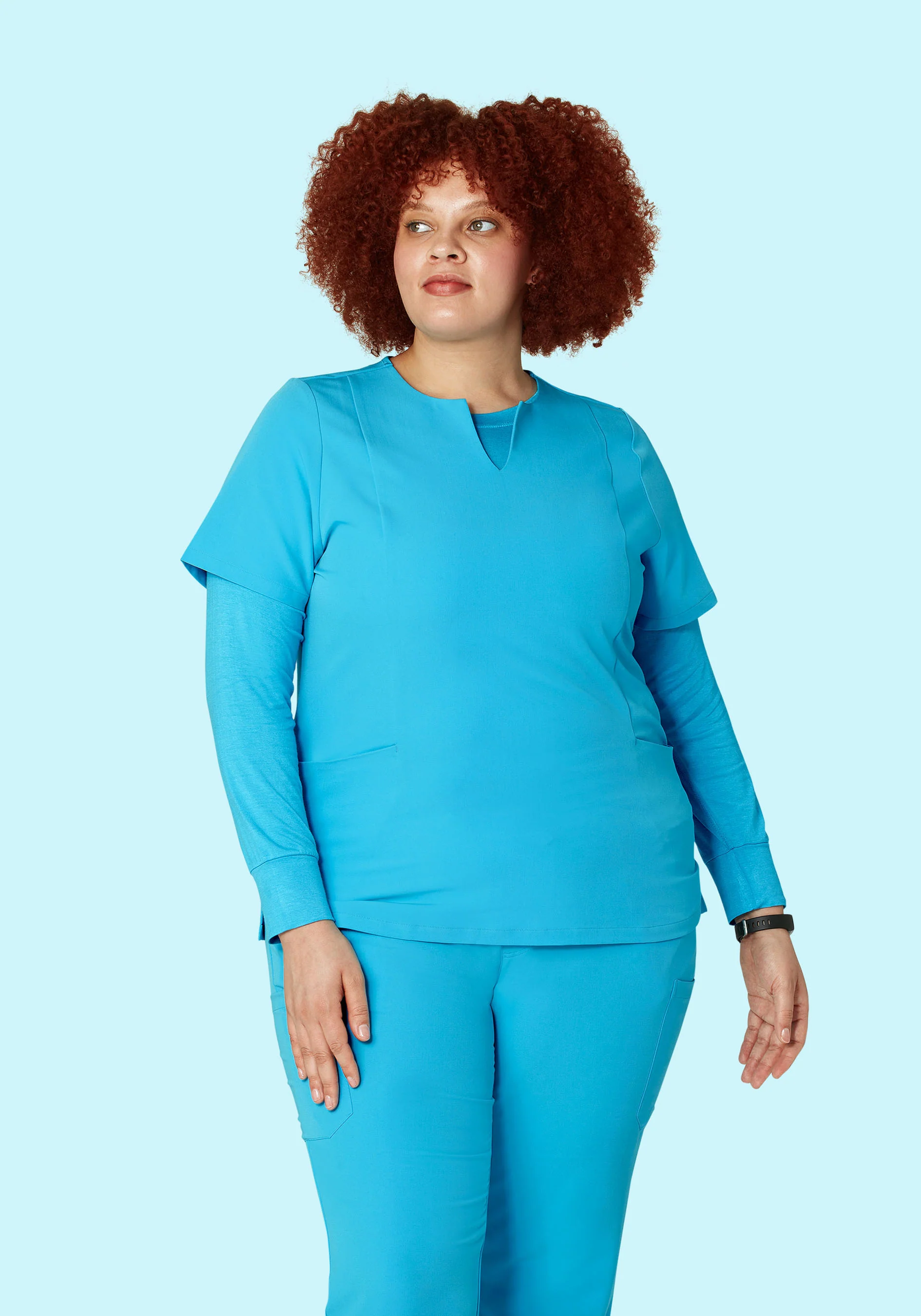 Women's Underscrubs Pacific Blue - Image 6