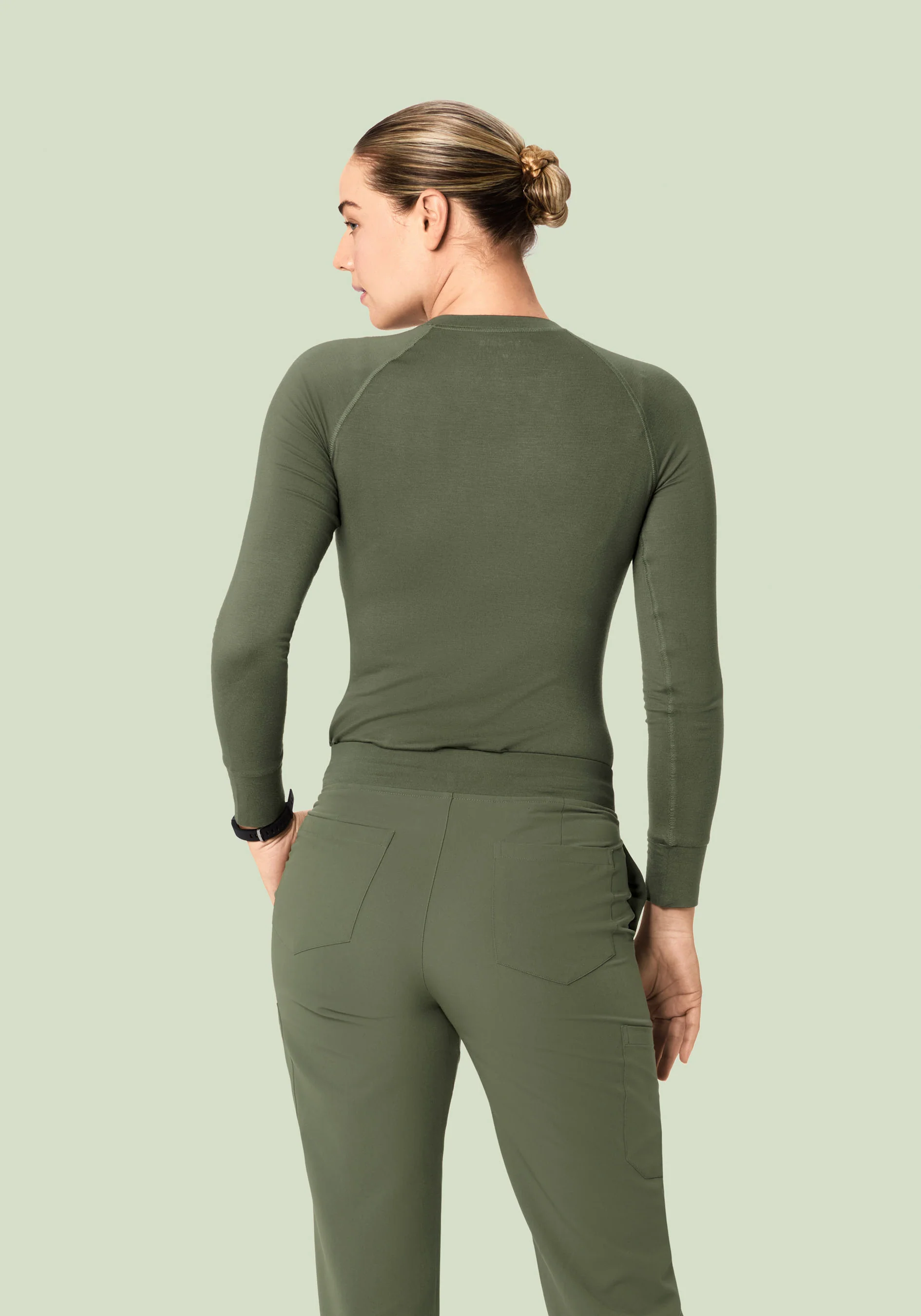 Women's Underscrubs Thyme - Image 2